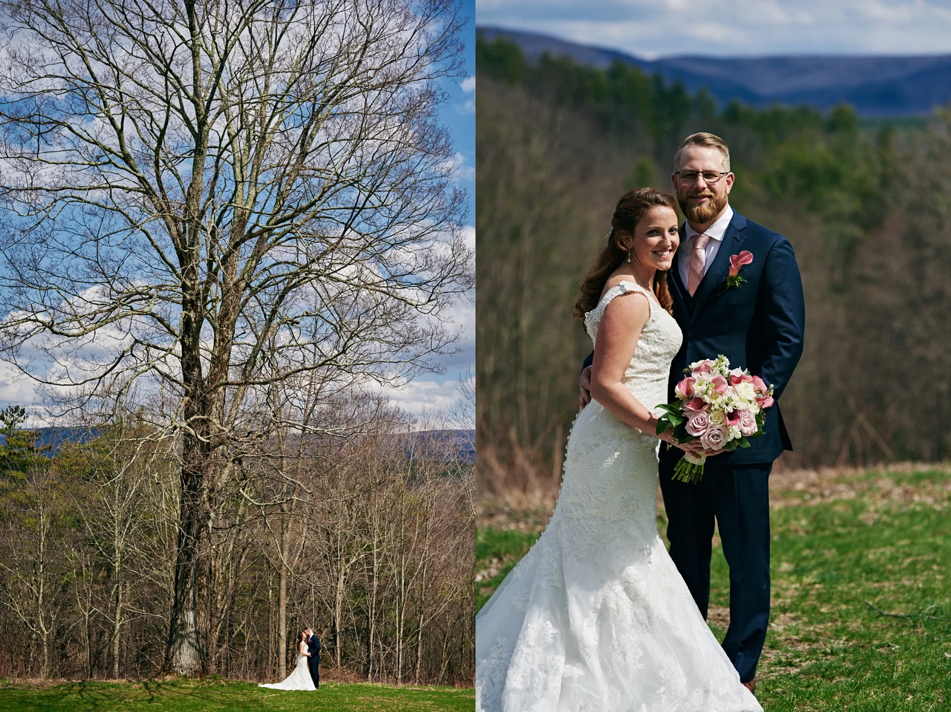 Laura and Luke's wedding at West Mountain Inn in Arlington, Vermont