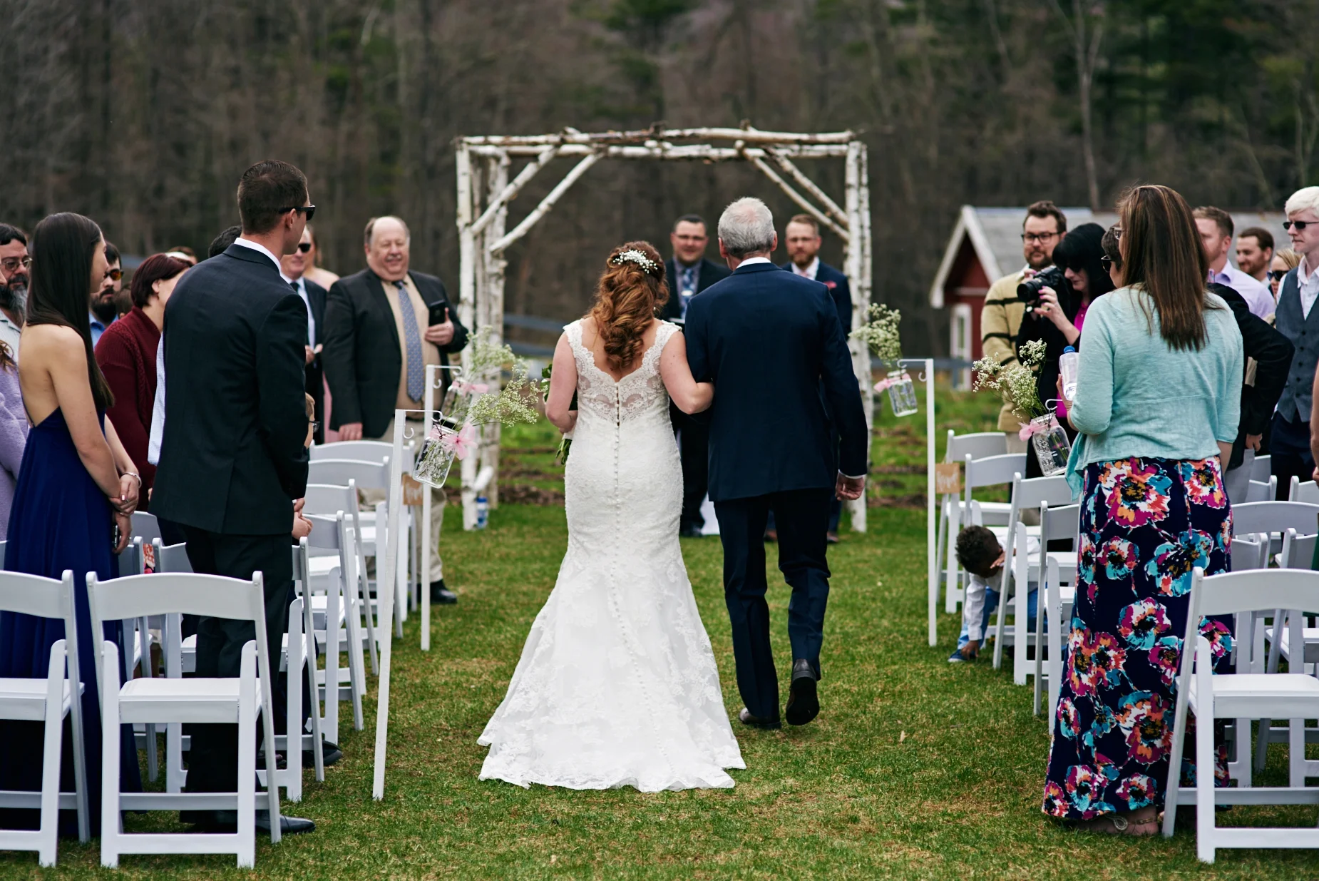 Laura and Luke's wedding at West Mountain Inn in Arlington, Vermont