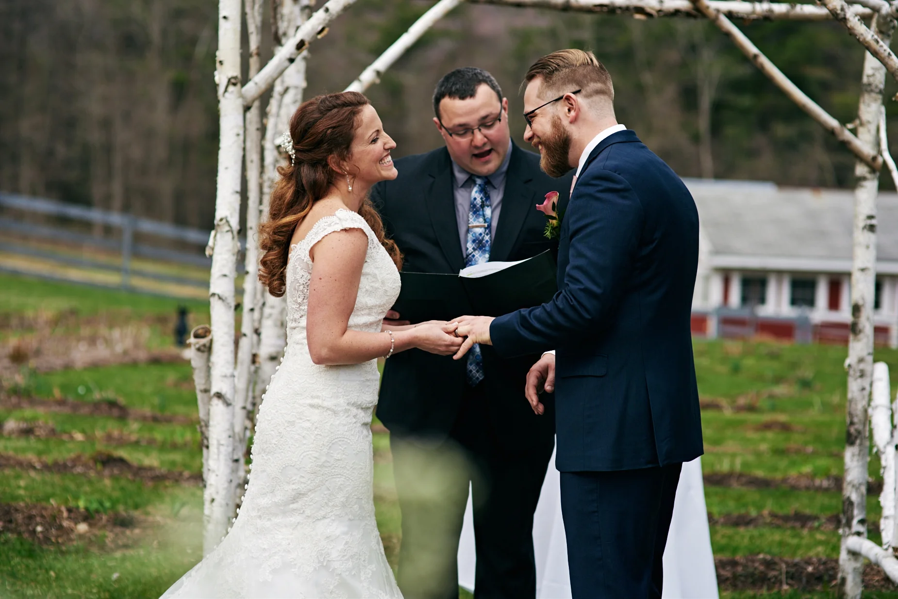 Laura and Luke's wedding at West Mountain Inn in Arlington, Vermont
