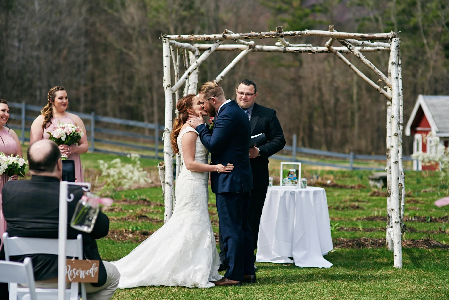 Laura and Luke's wedding at West Mountain Inn in Arlington, Vermont