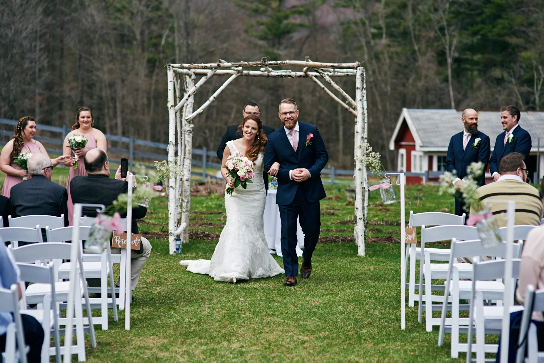 Laura and Luke's wedding at West Mountain Inn in Arlington, Vermont
