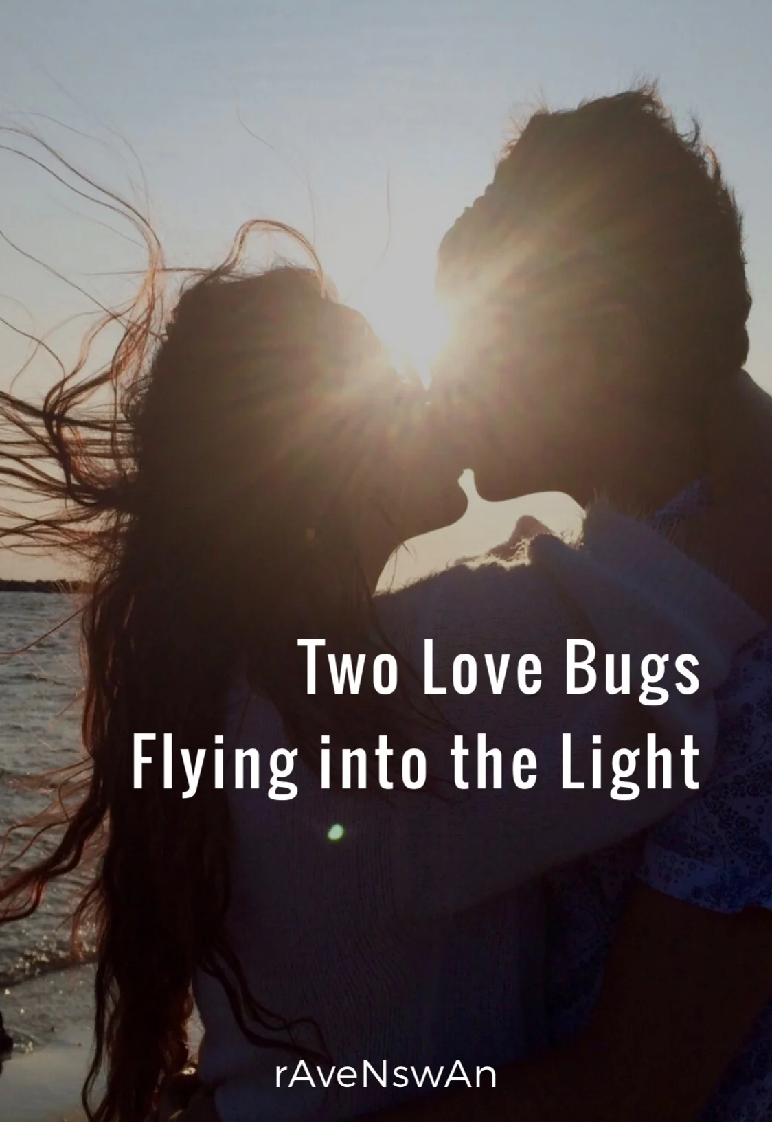 Two Love Bugs Flying Into The Light - rAveNswAn