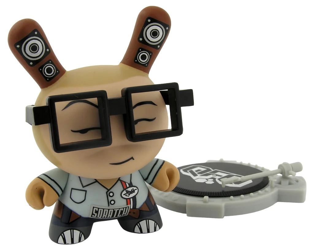 DJ Qbert x Huck Gee x Kidrobot
