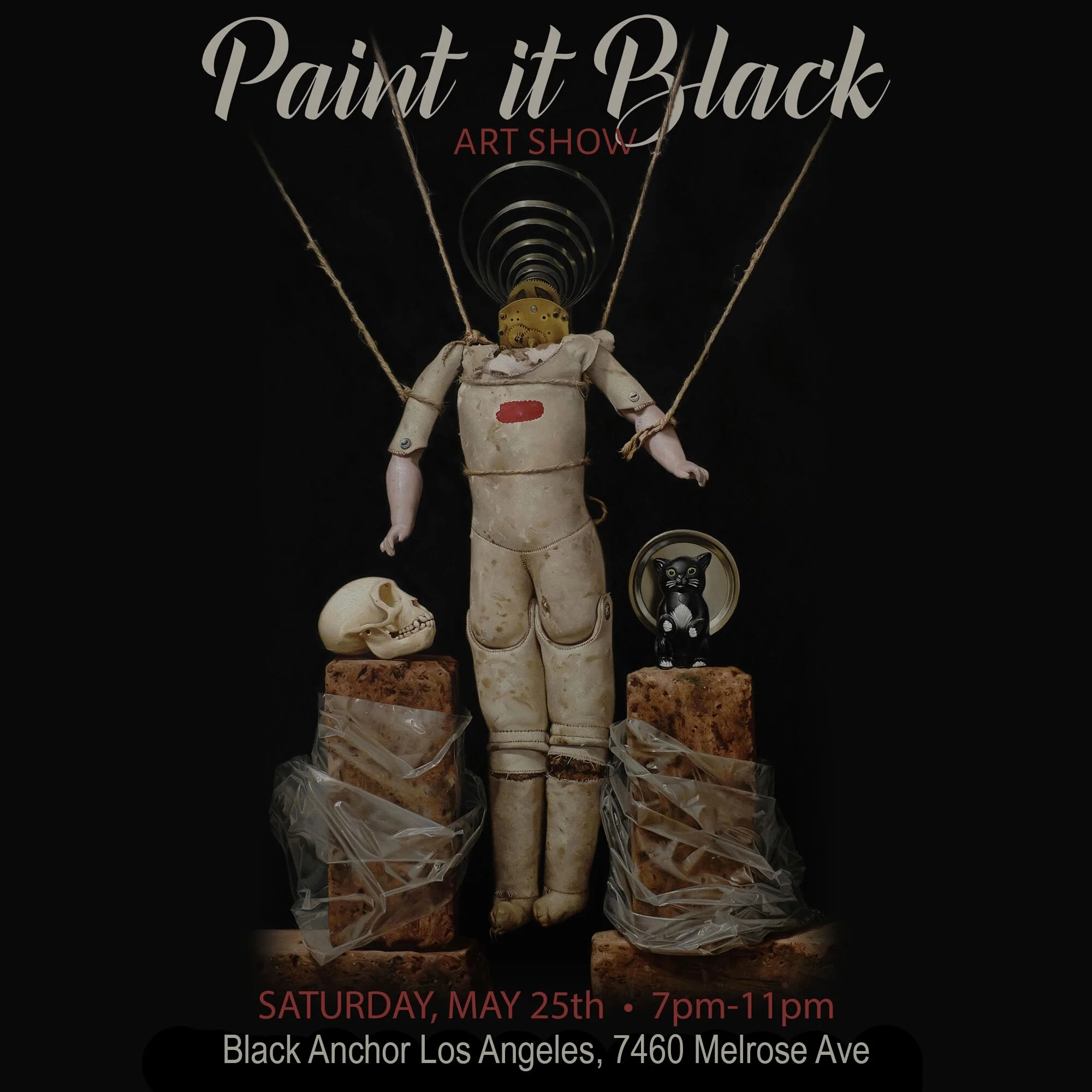 Paint it Black at Black Anchor Gallery