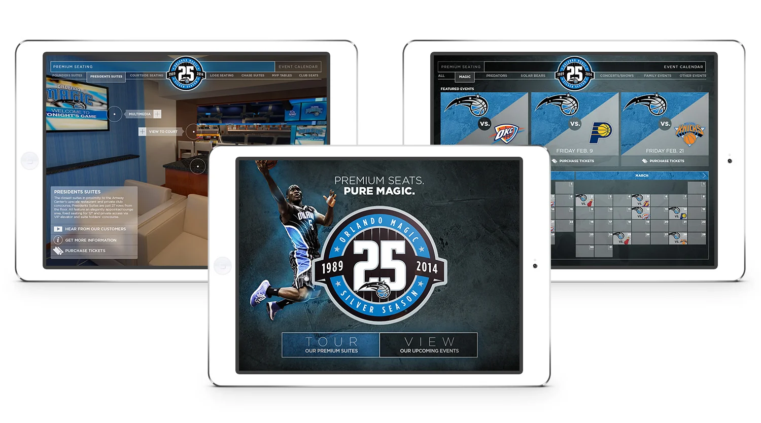 Orlando Magic Premium Suites iPad App