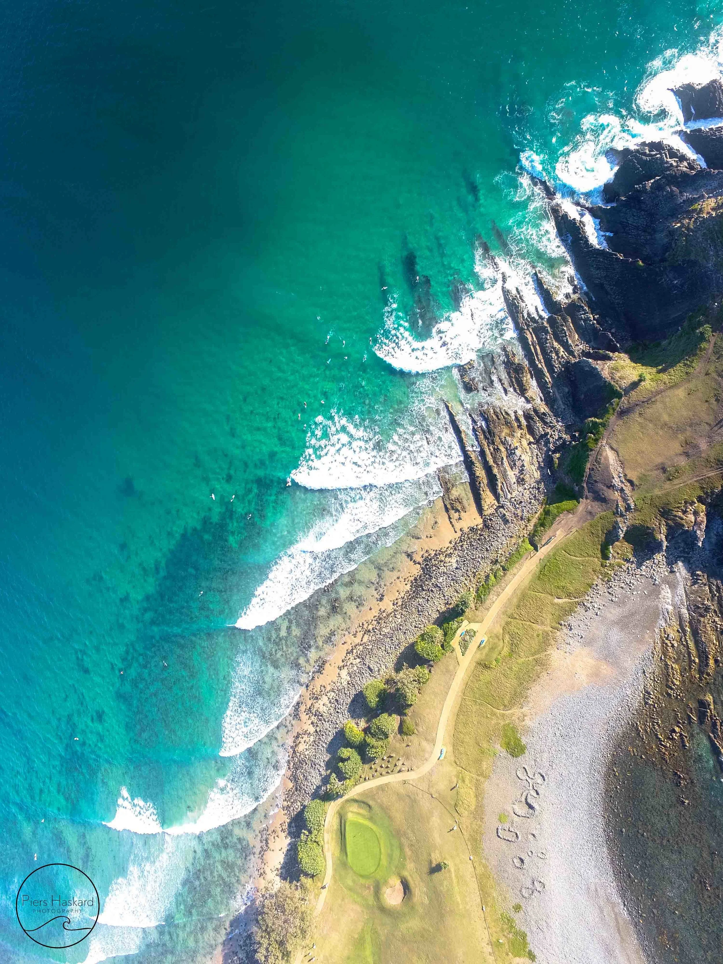 Crescent Head From Above