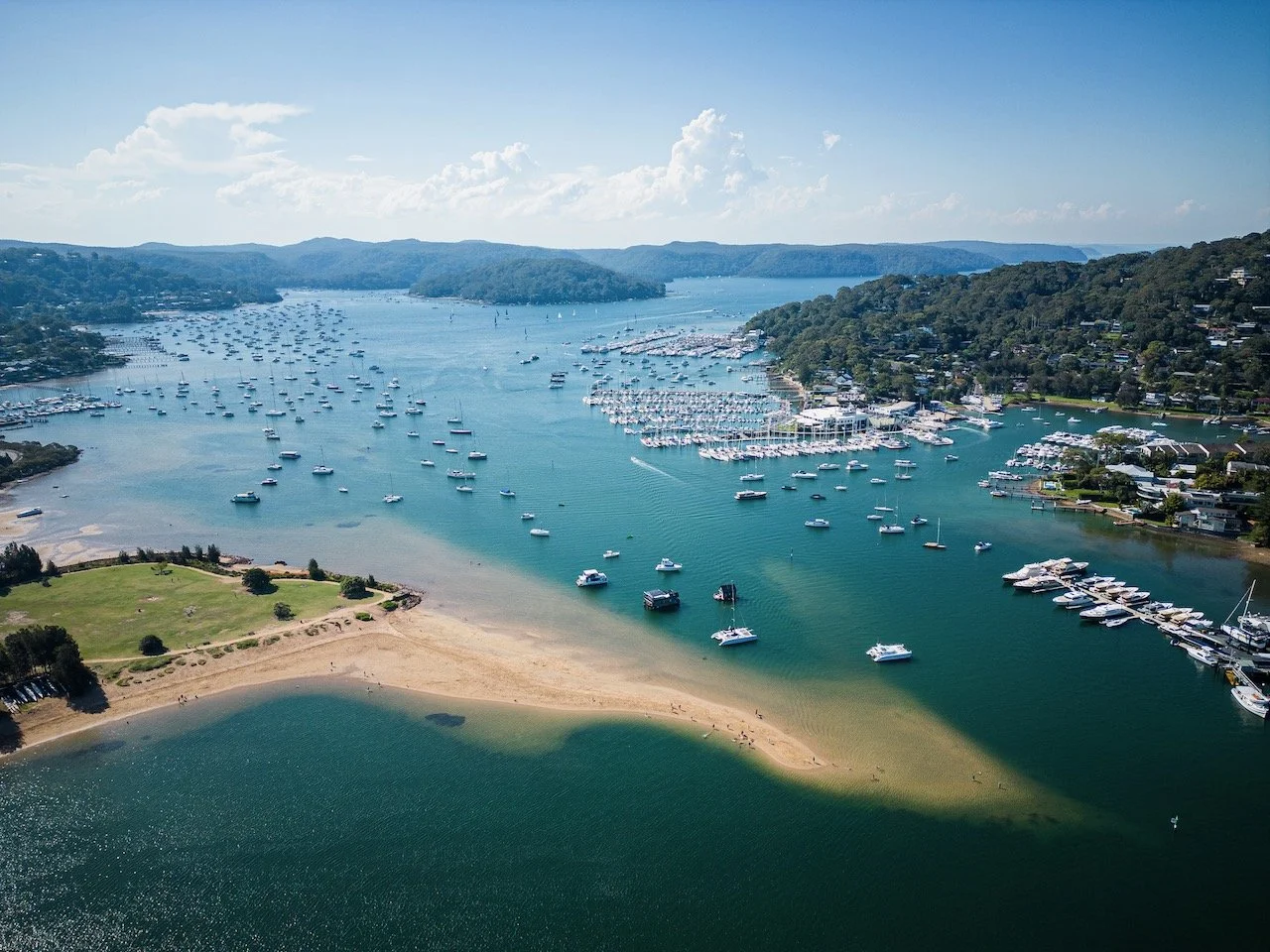Bayview Pittwater Dog Park Yachts Sailing Boats