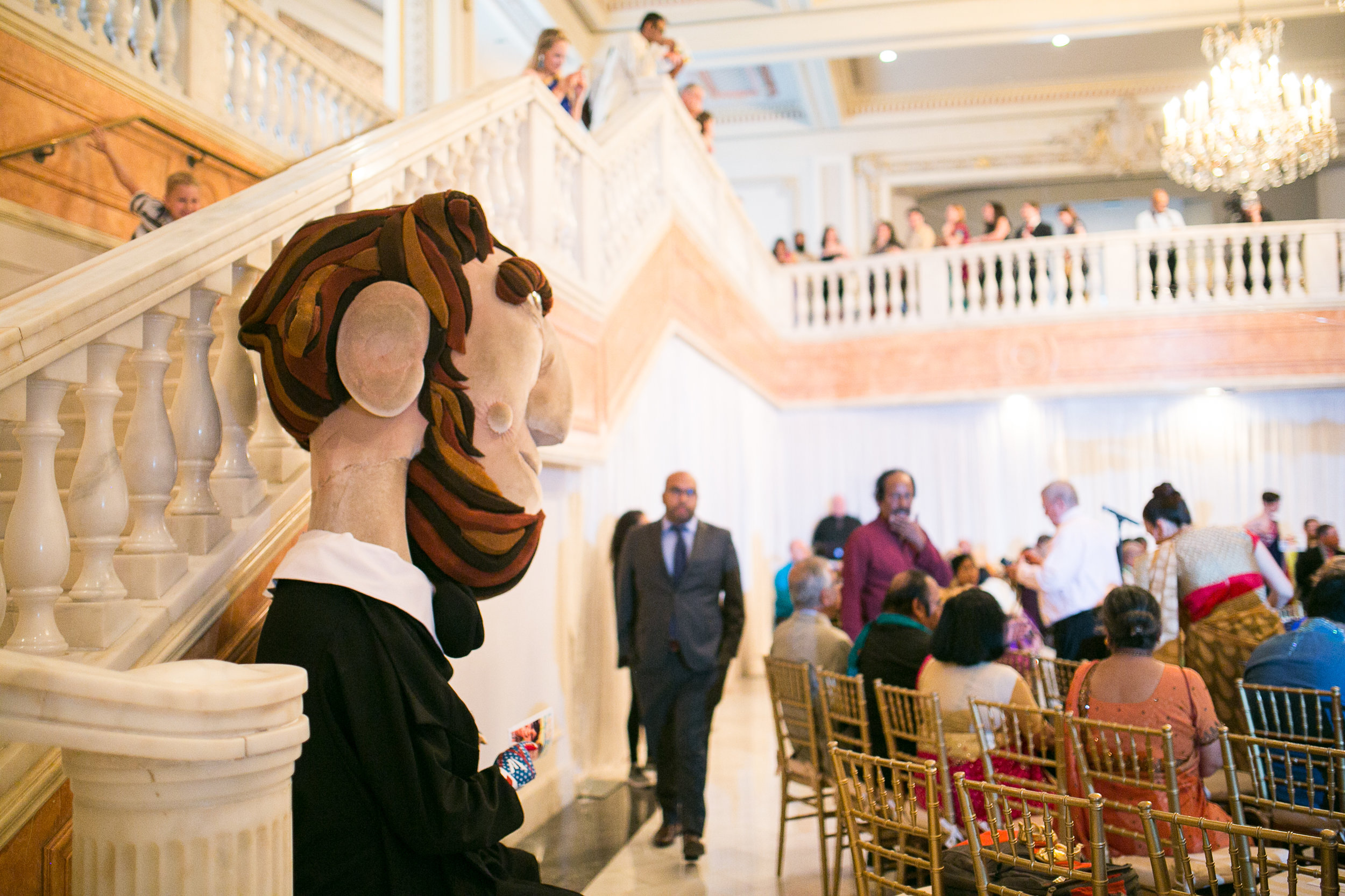 nationals mascots wedding