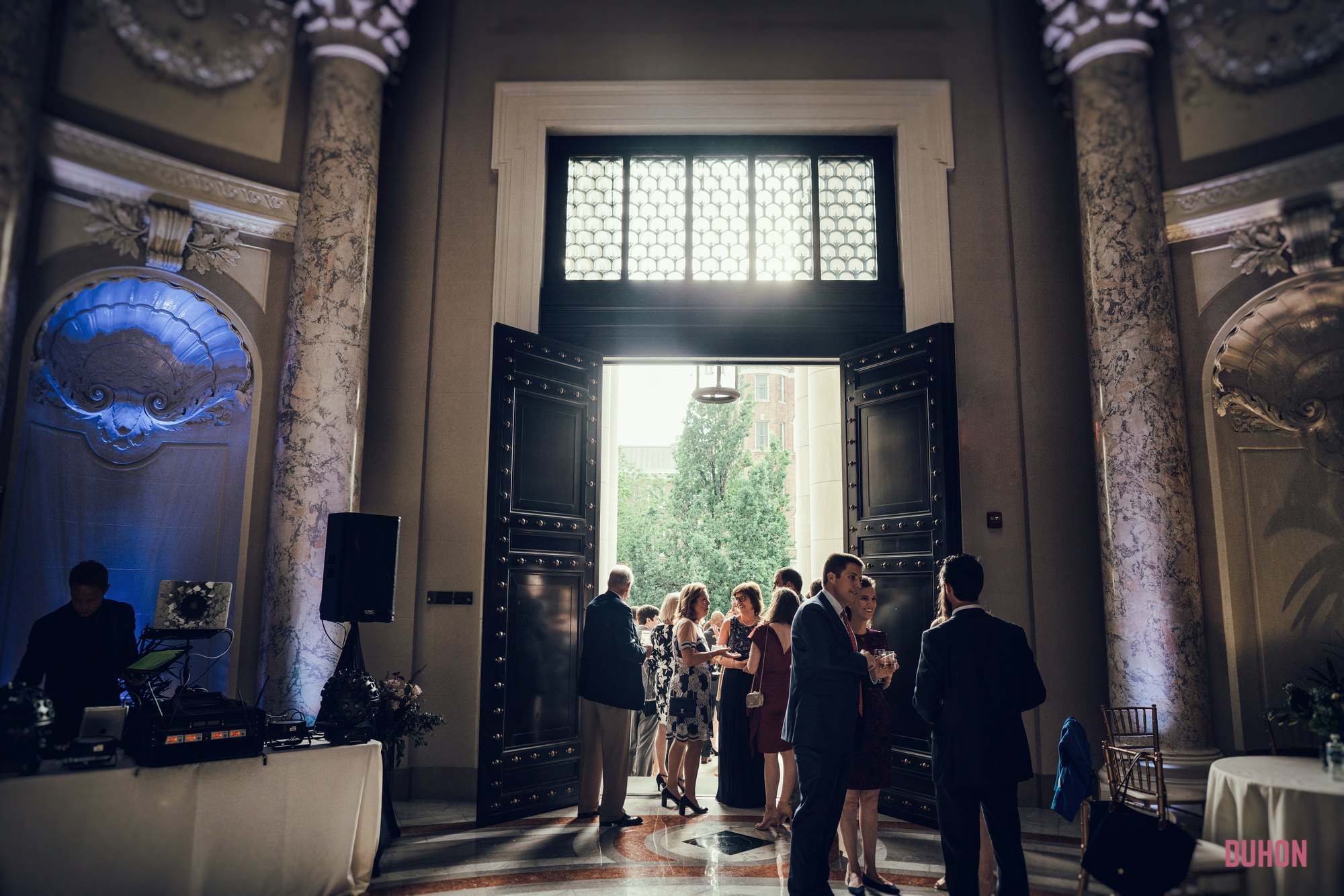 Carnegie Institute wedding