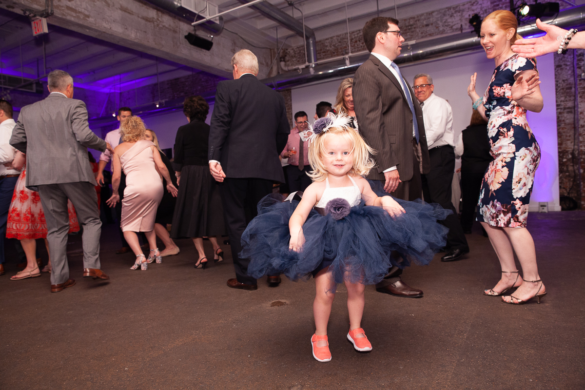 flower girl navy