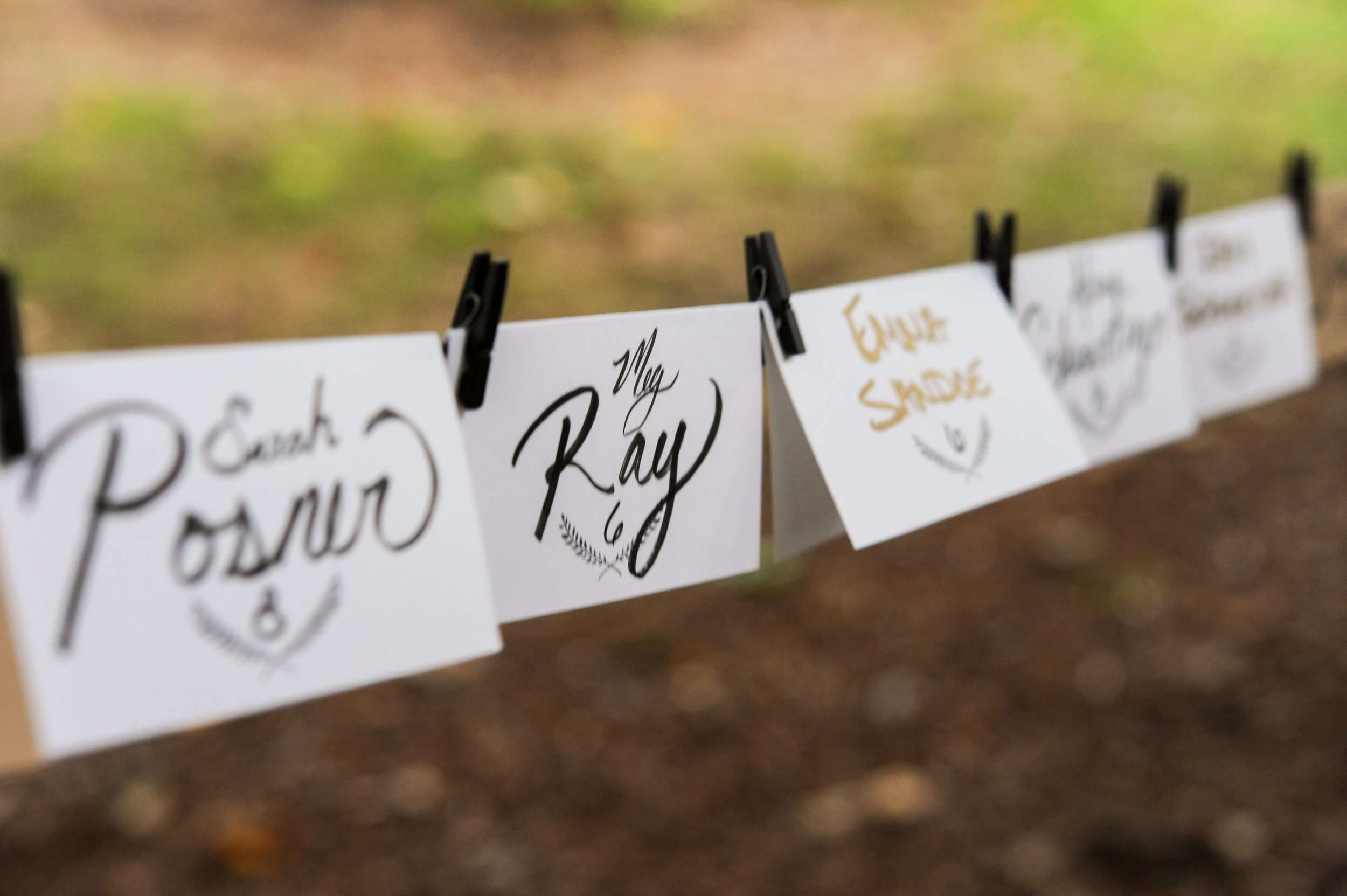 escort cards