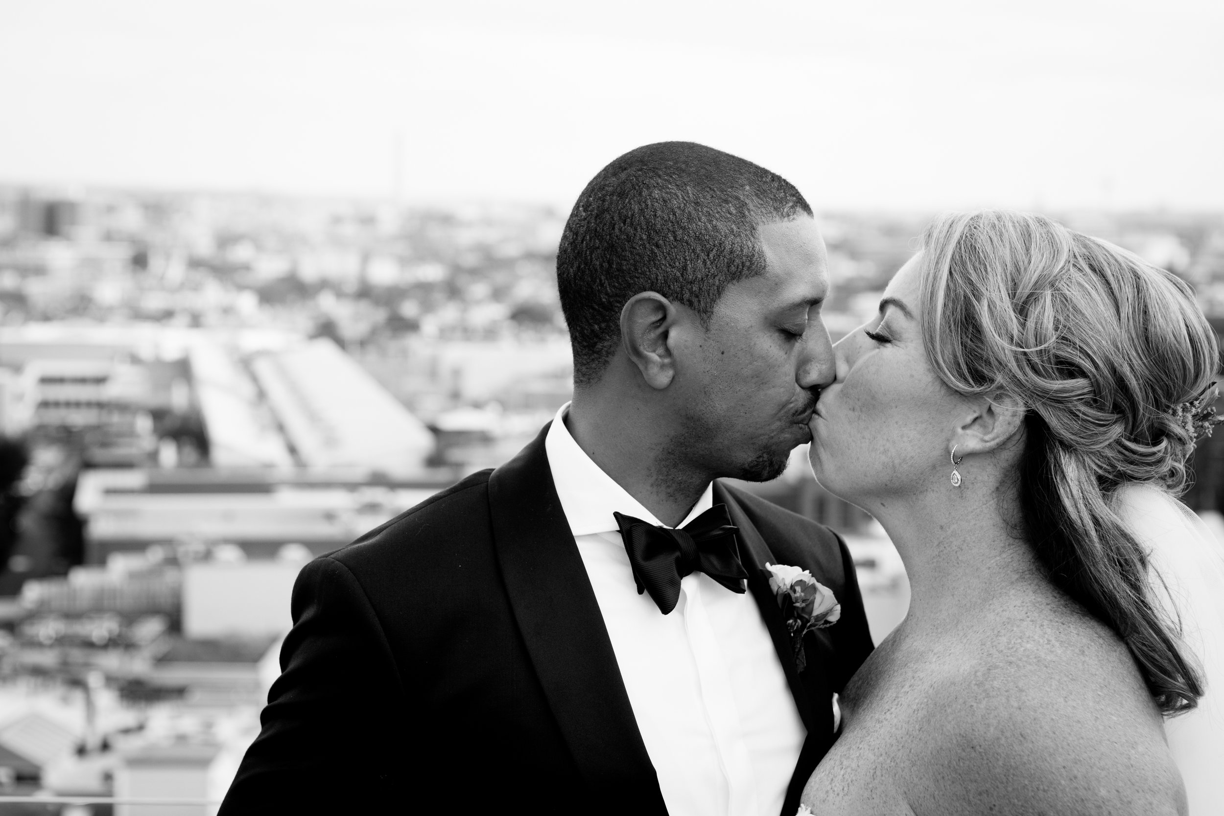  The Line Hotel DC Wedding skyline 