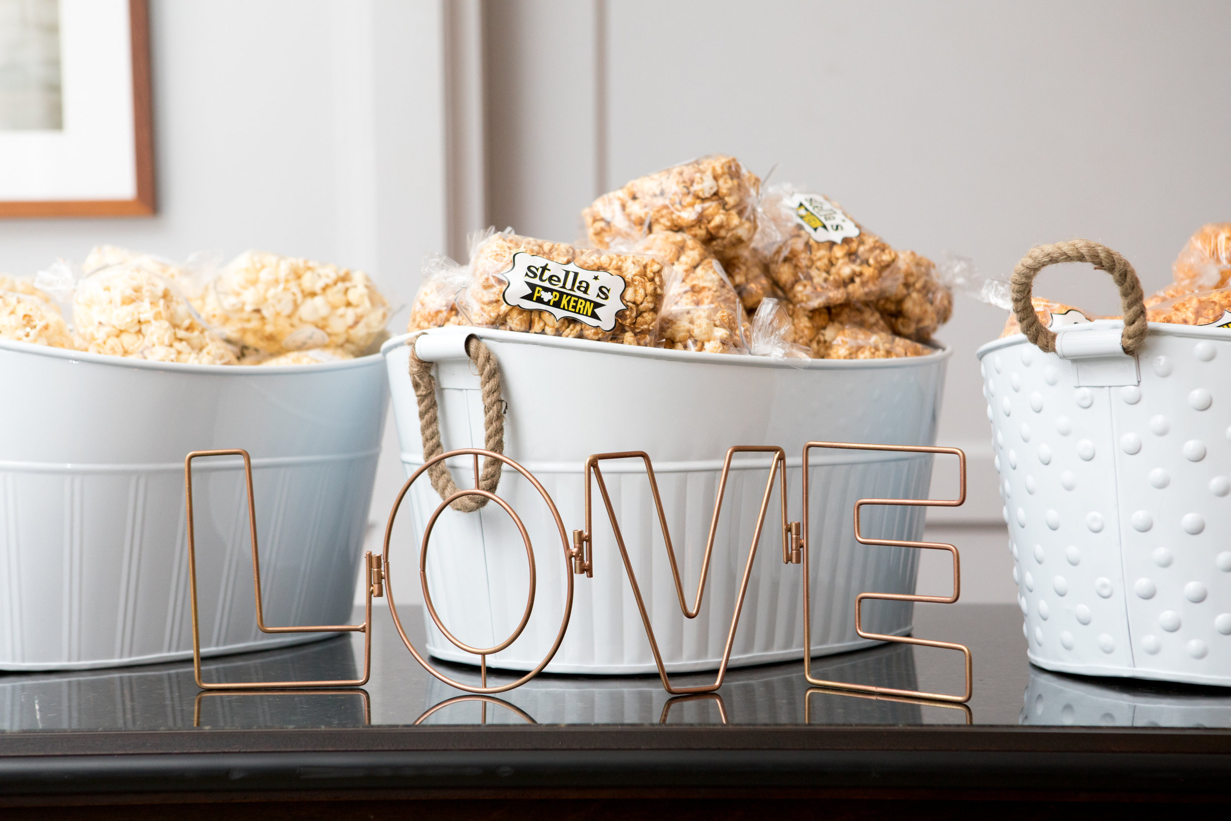 popcorn wedding favors