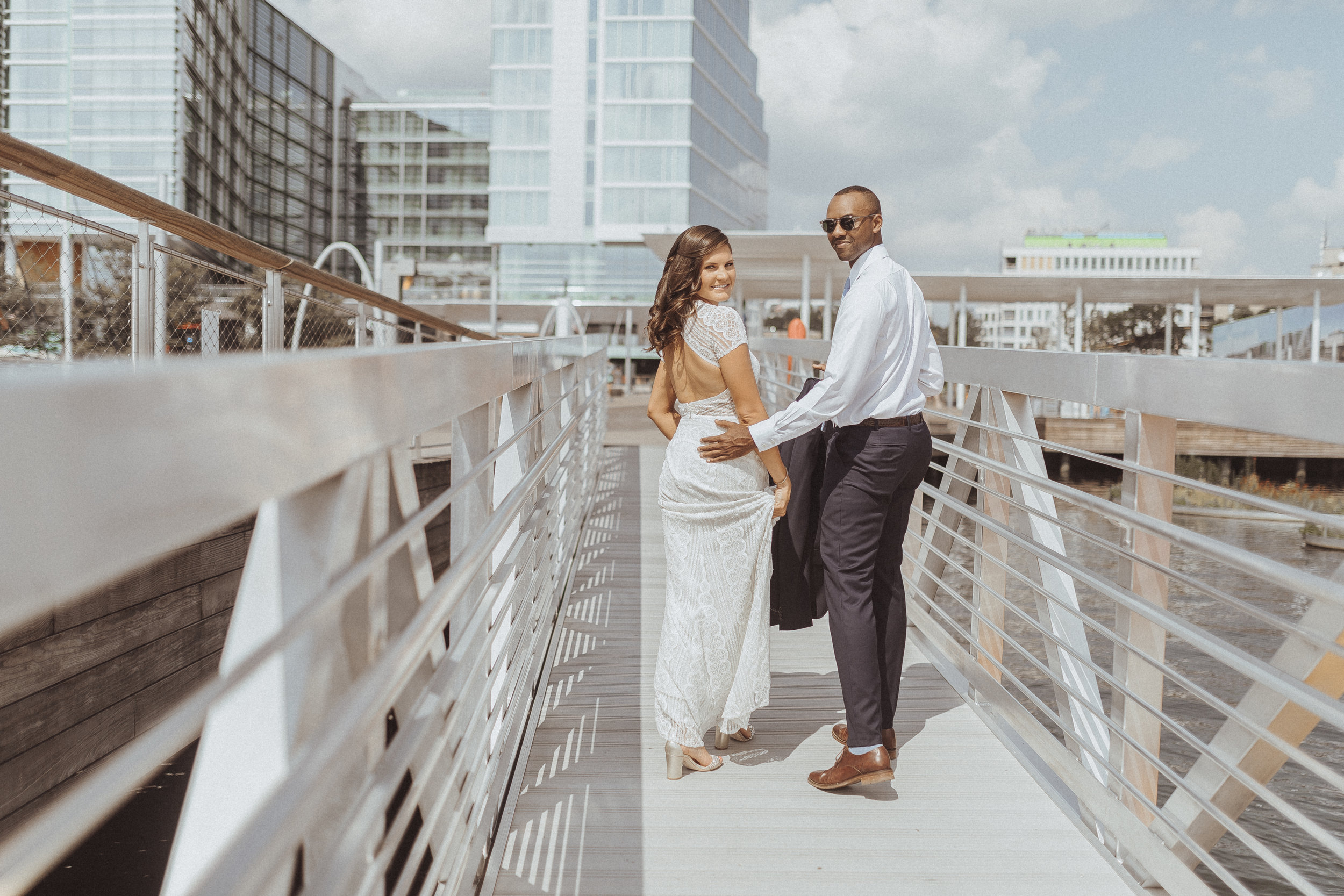 DC The Wharf wedding