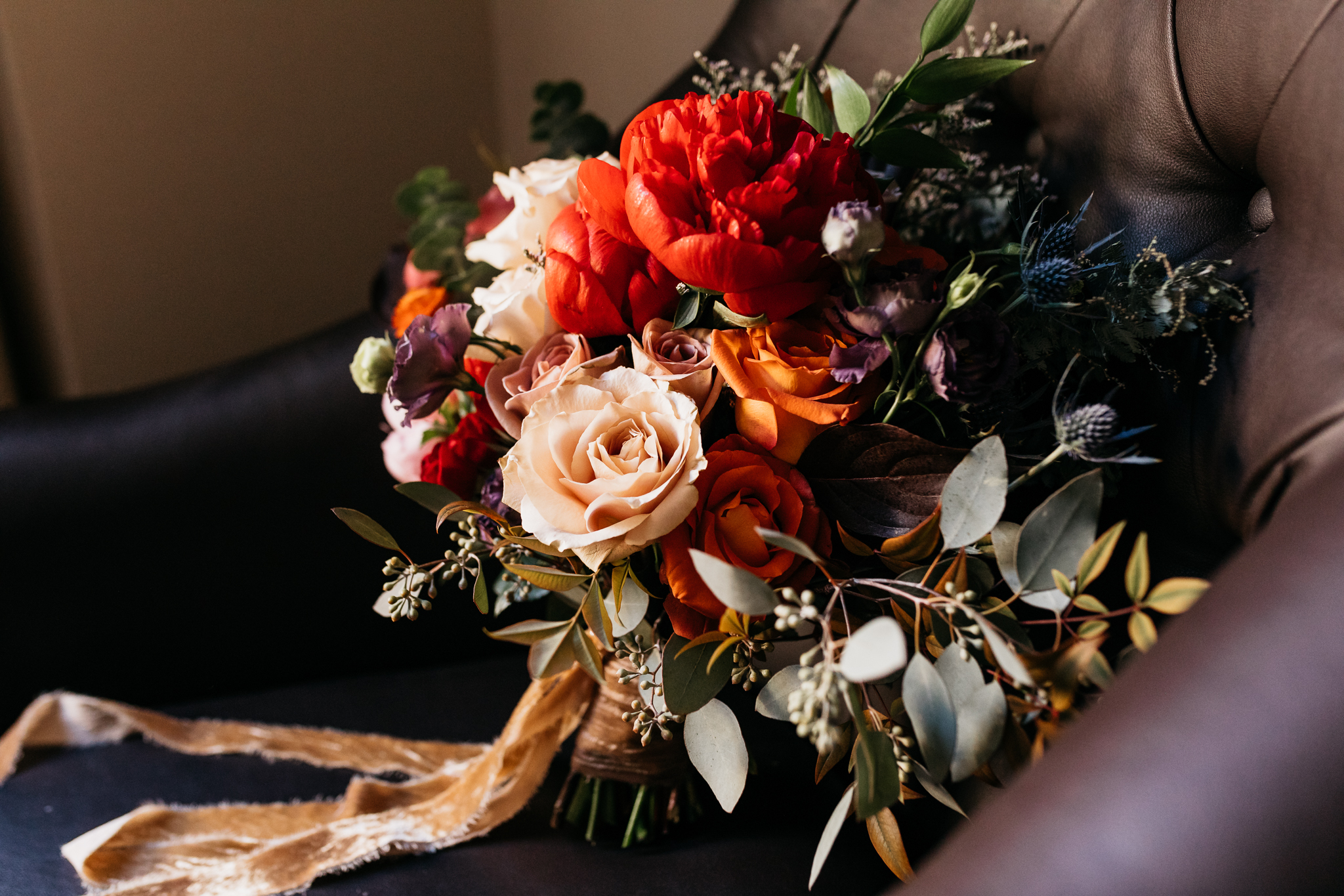 fall bridal bouquet