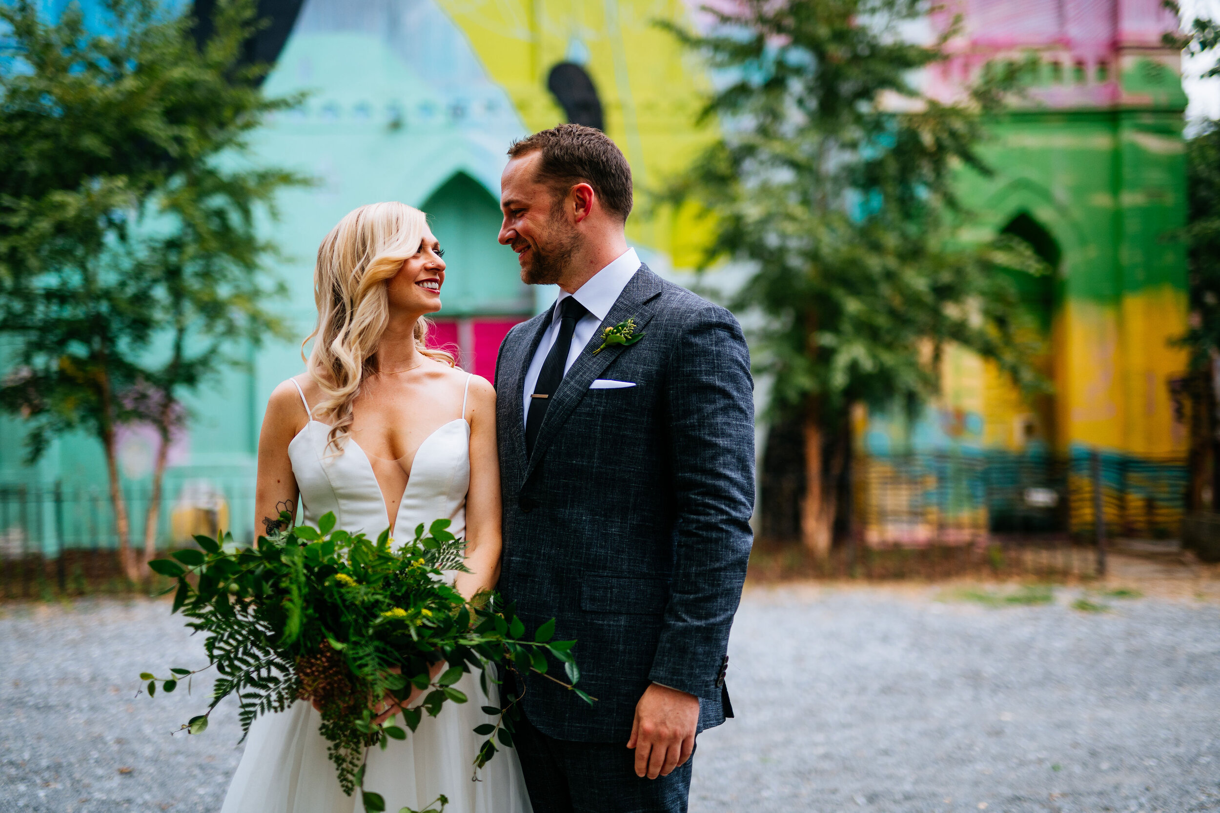 modern dc wedding longview gallery wedding