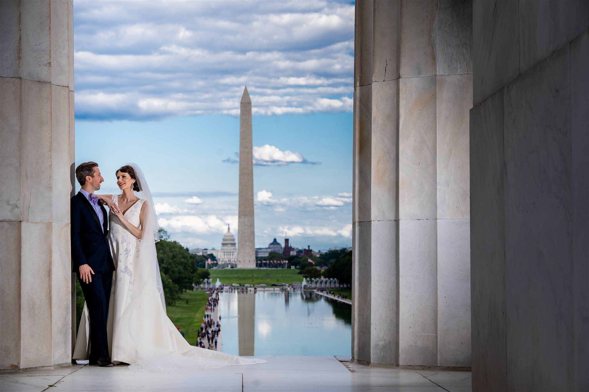 dc monuments wedding