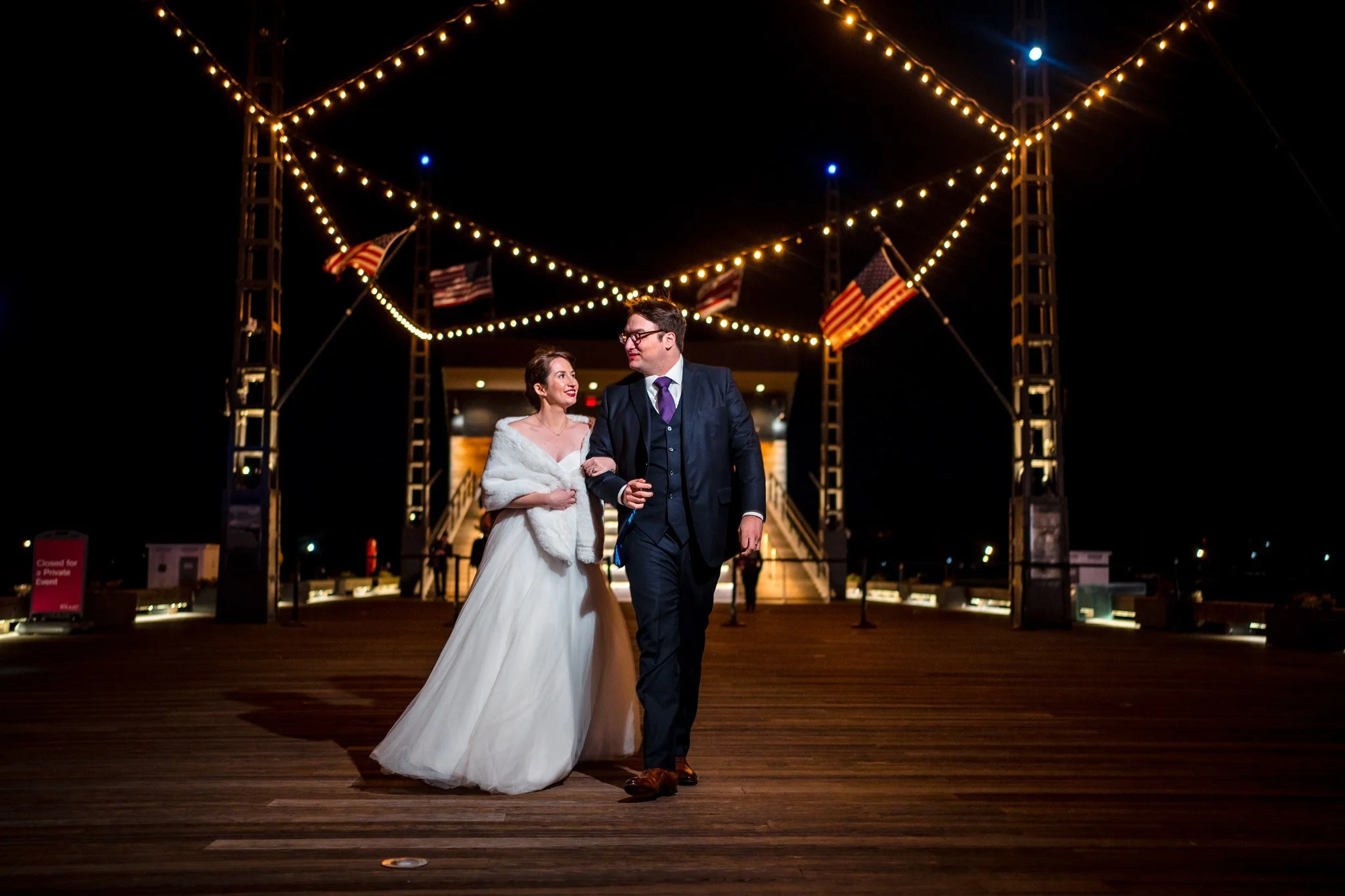 Jordan and Zachary's Dockmaster Building DC Winter Wedding