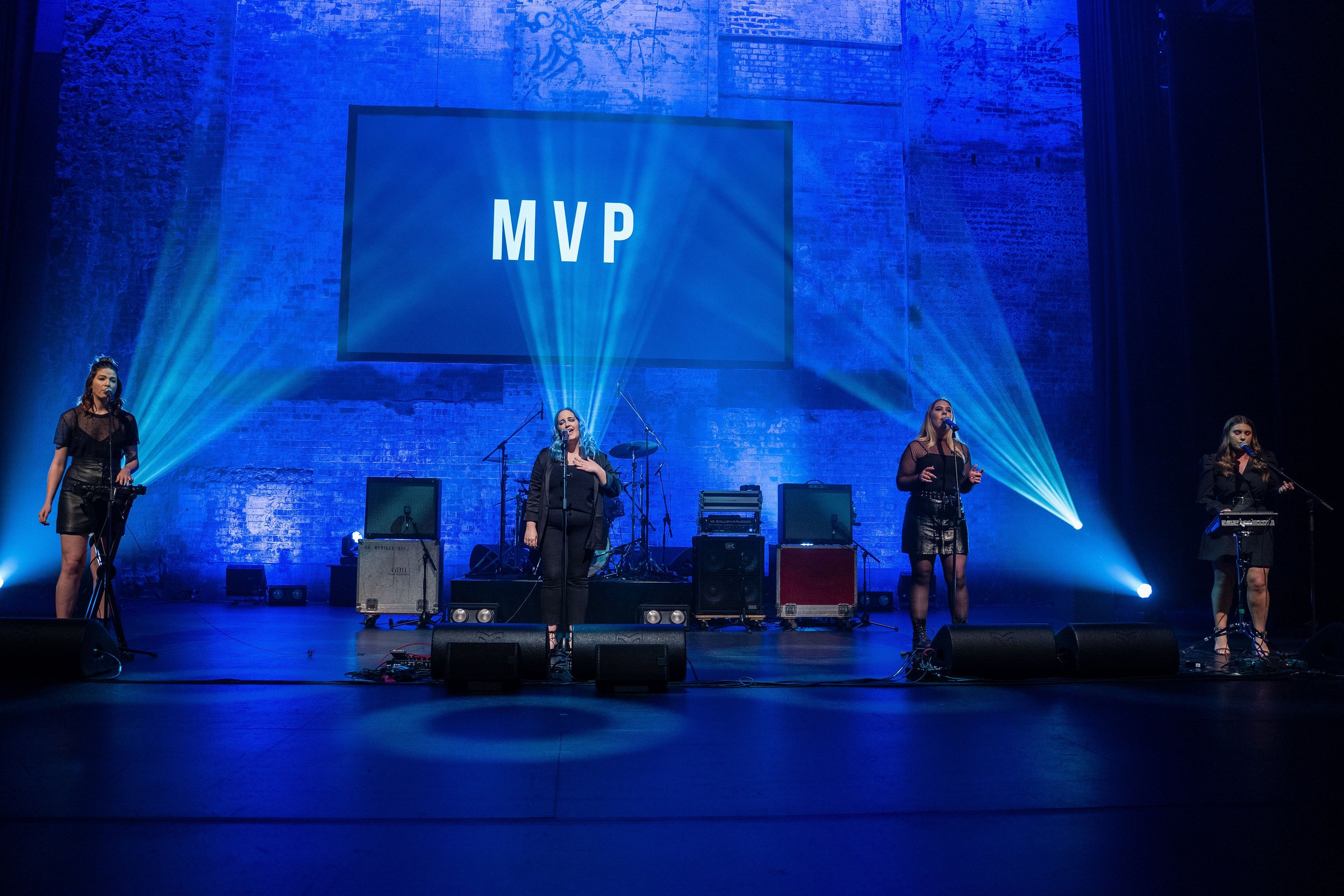 Onstage with MVP, QUBE Effect 2020