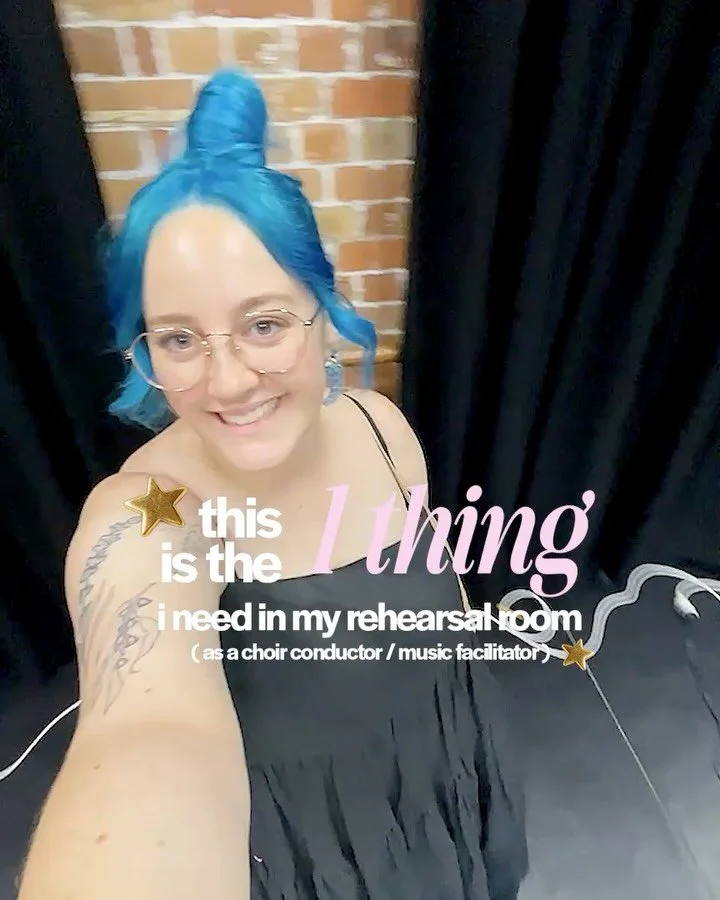 My number one rehearsal room essential, no matter the setting. Ya gotta have a bit of joy, a bit of whimsy, a bit of silly, a bit of FUN at all times!! 🎵

Perhaps it&rsquo;s a little goofy of me, but I don&rsquo;t care - if we can&rsquo;t have a gig