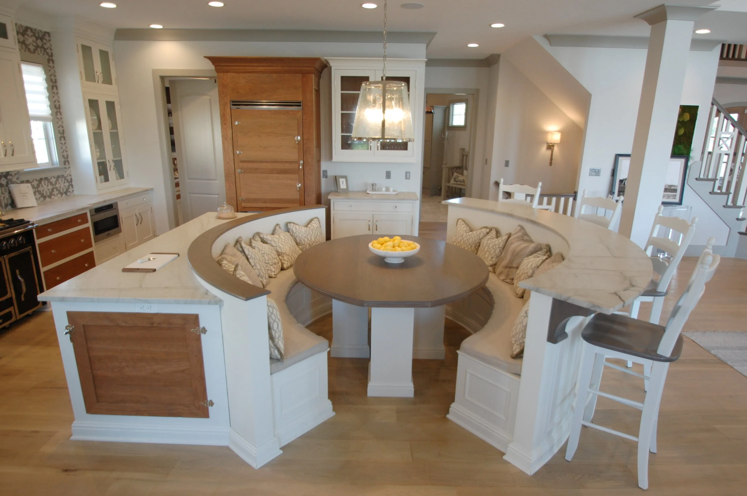 Curved Kitchen Kitchen Counter Bench Small Narrow Kitchen Island