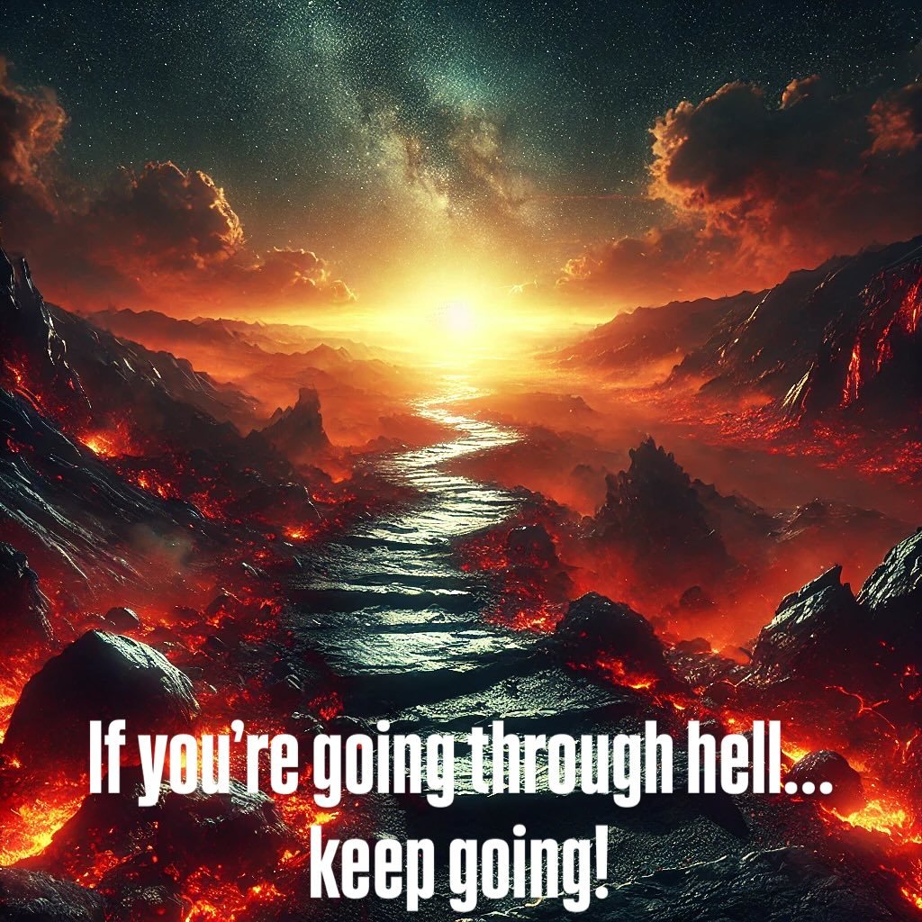 No matter how tough the path&hellip;resilience is forged in fire. #invictusspirit #keepgoing #InfiniteMindset