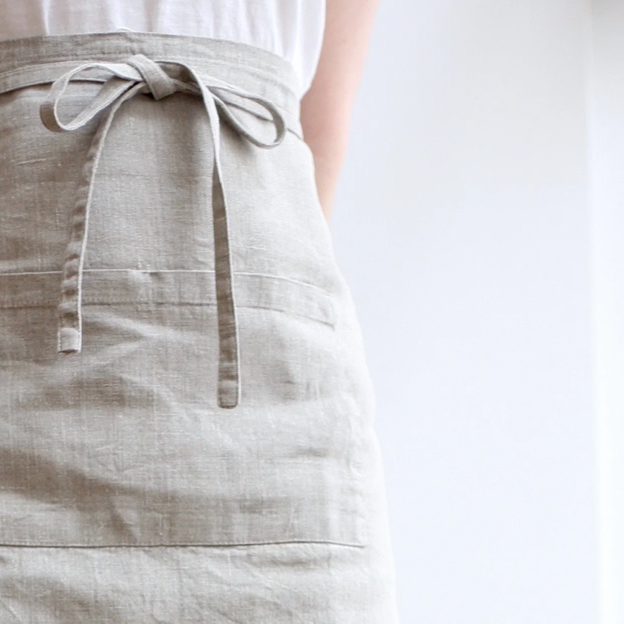 Linen Bistro Apron