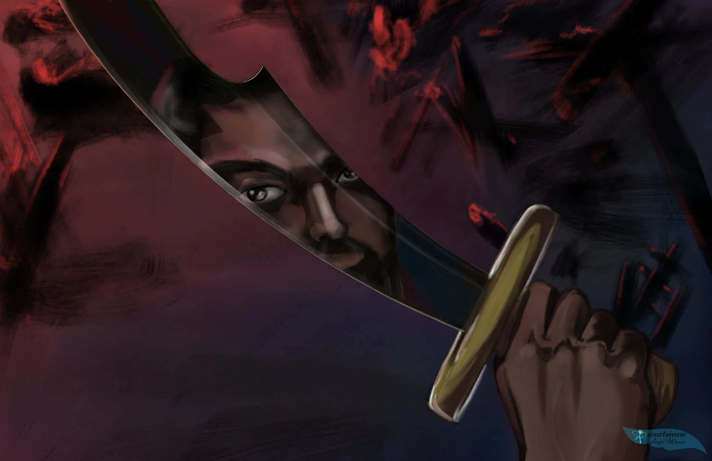   When The Smoke Clears,  2020 │ Digital Illustration II 
