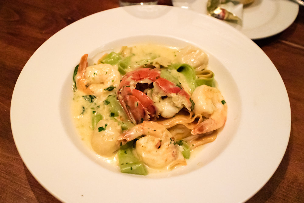  The Ultimate Seafood pasta at The Fish Hopper. Seafood is pricey but I don’t mind if it’s good seafood, which this was. 