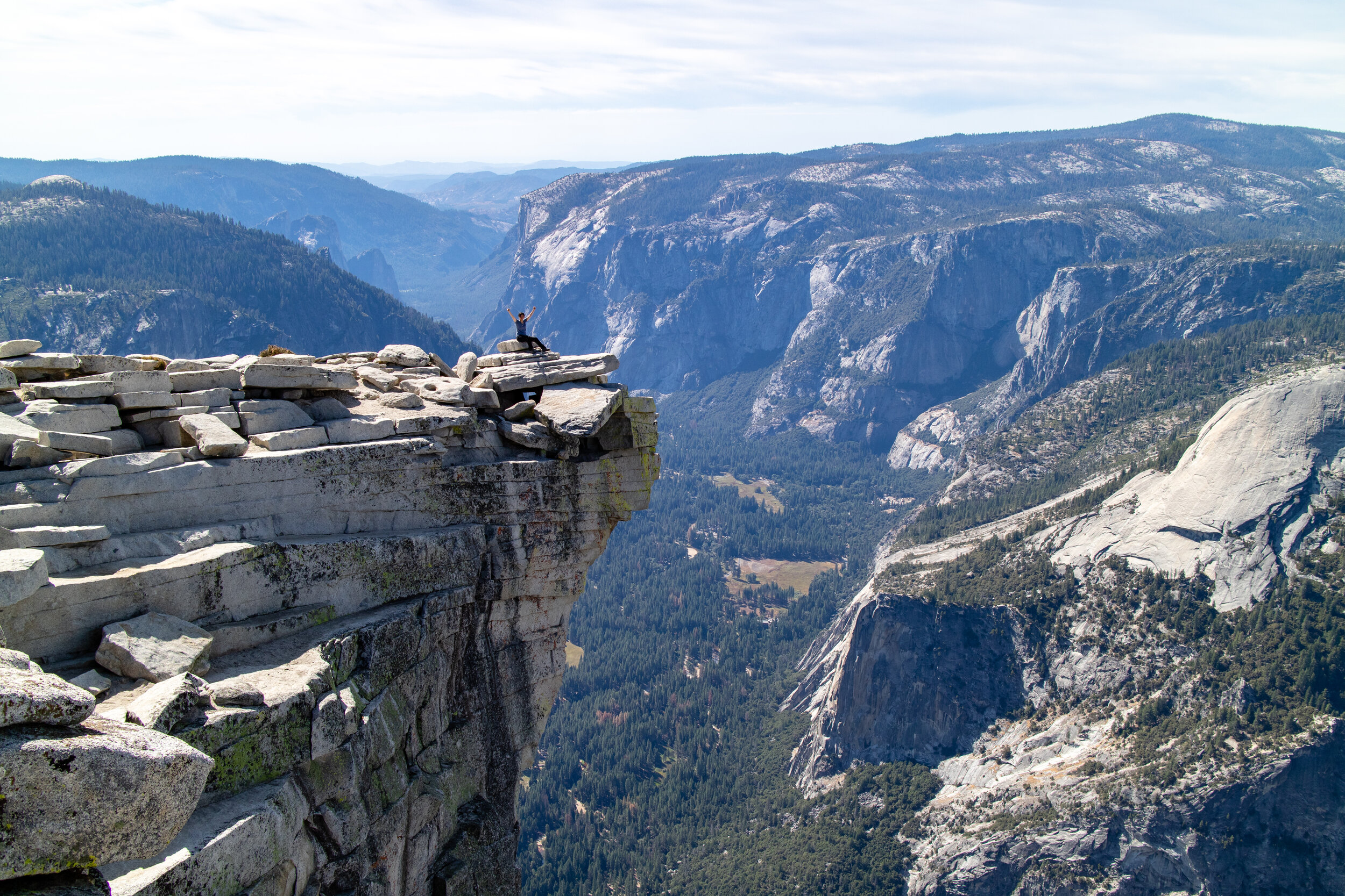 Hiking Yosemite's Half Dome — hermes LAPIN