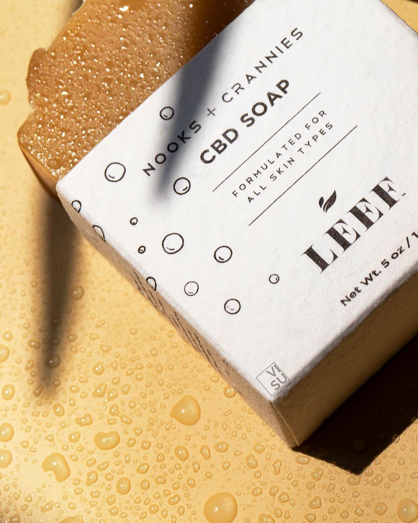 @leef_organics Nooks + Crannies CBD Soap
.
.
.
.
#visu #visuvisualcreations #productshot #cbd #cbdsoap #leeforganics #nooksandcrannies #leef #productphotography #bodysoap #cosmeticsphotography #closeupphotography #canon6dmarkii #canon100mmmacro