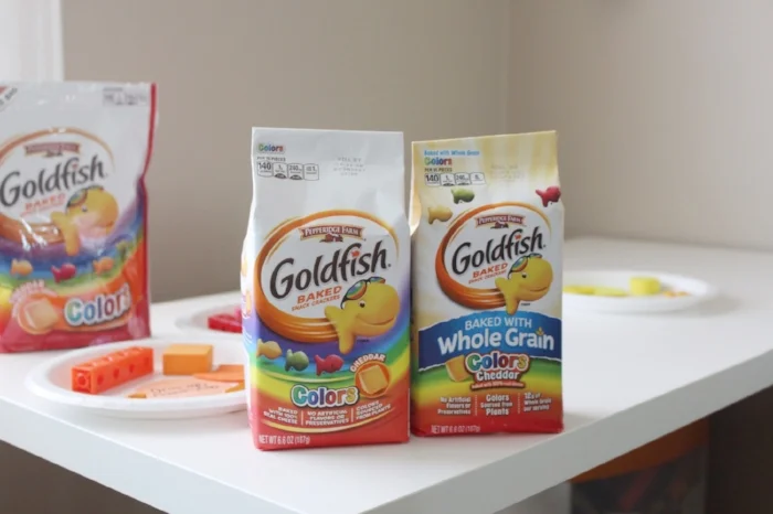 Goldfish Crackers Colors