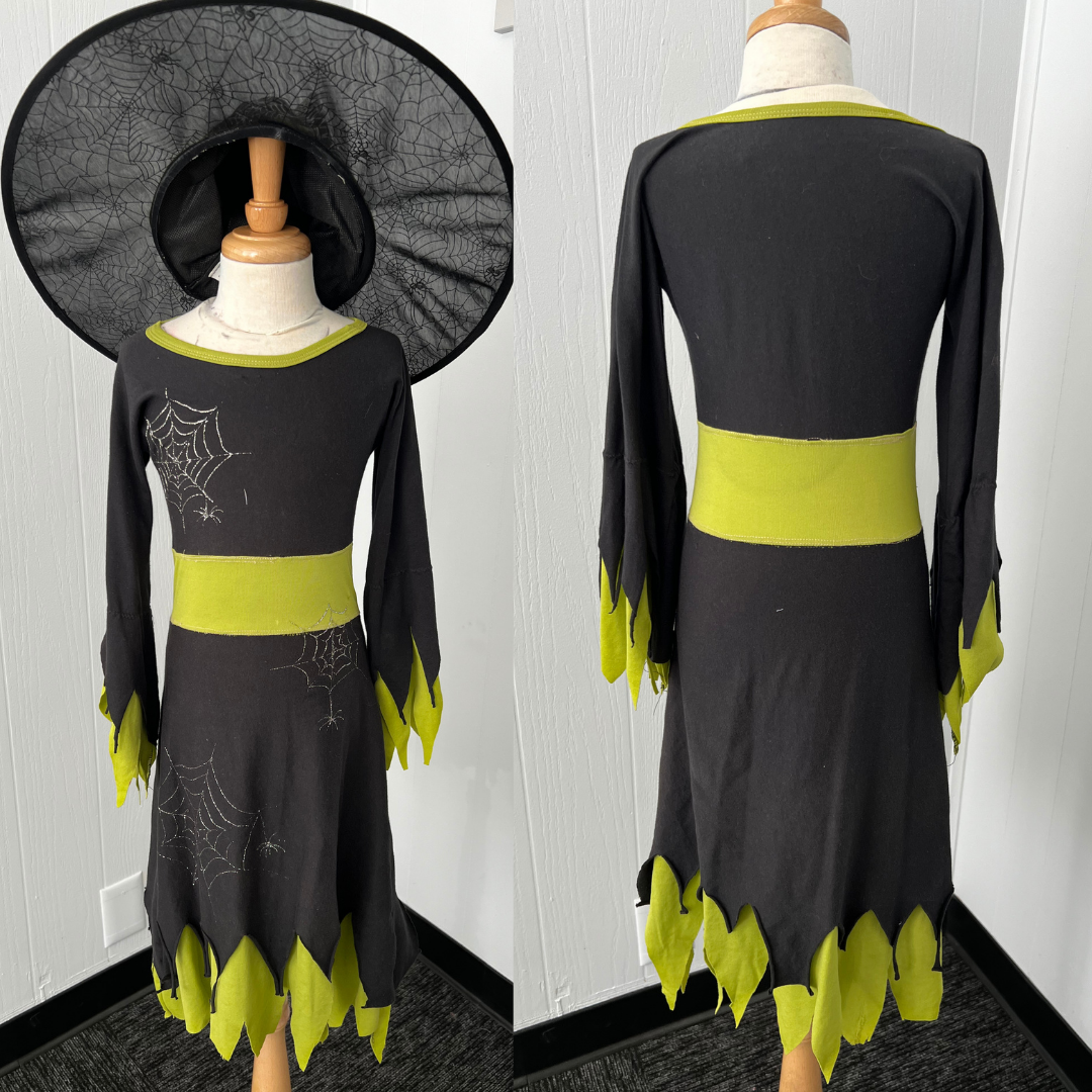 Cotton Witch Costume  Made by Miss Hilde