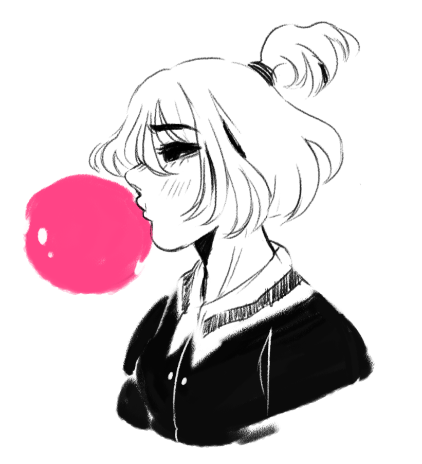 Bubblegum girl sketch.png