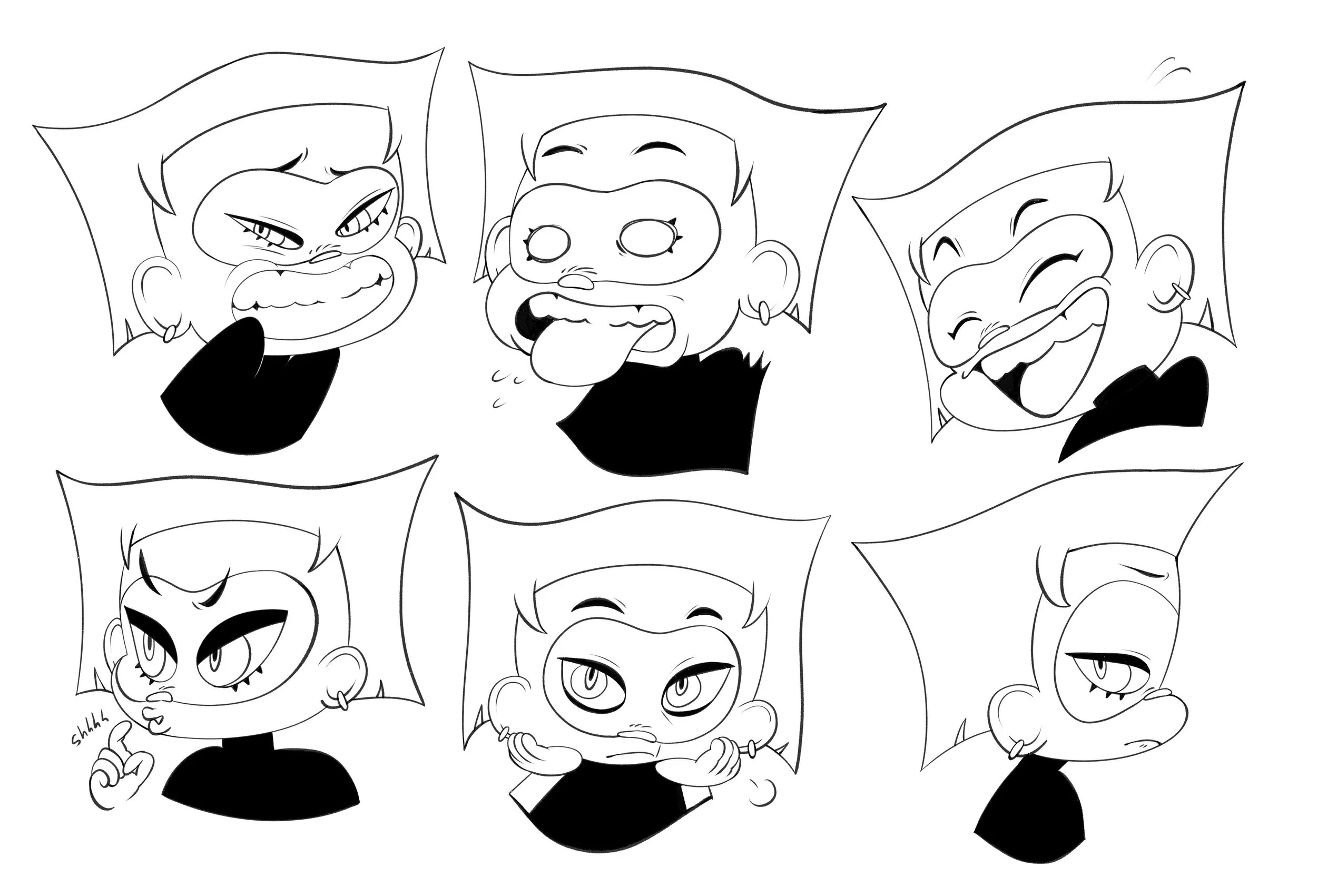 Ahya’s Facial Expressions