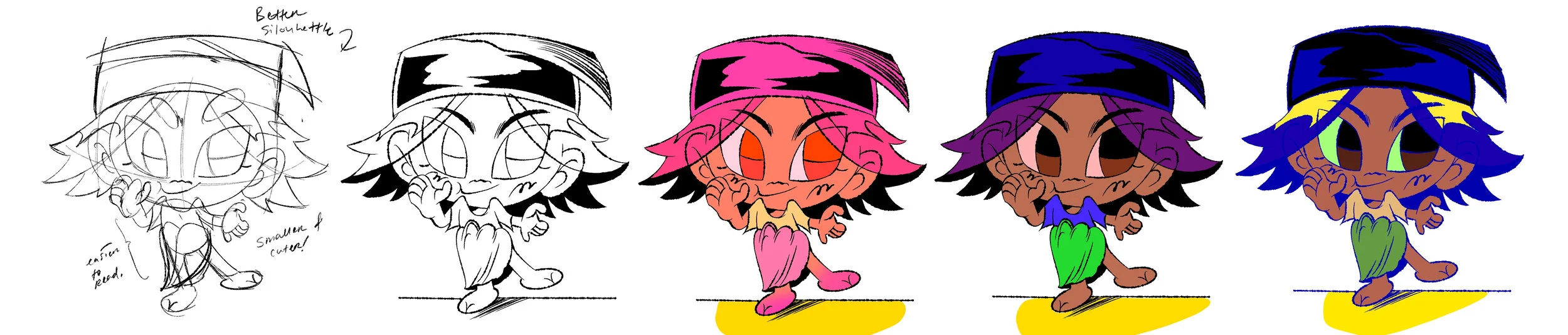 Old design and color concepts from back in 2020