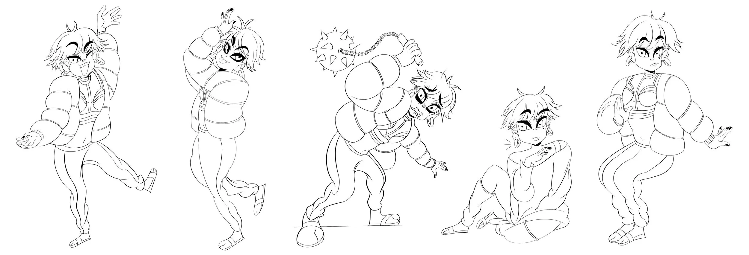 Miah Special Poses