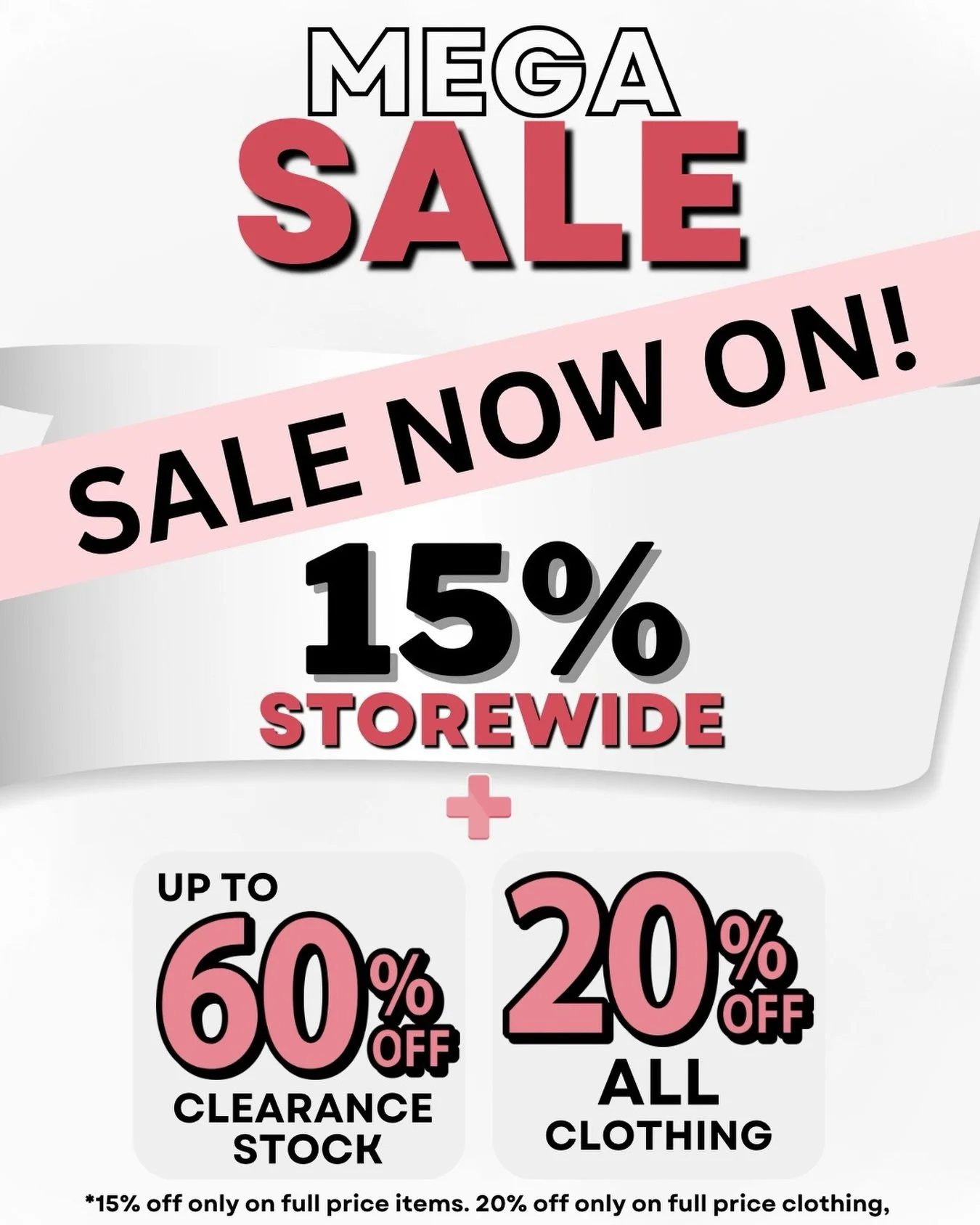 🚨MEGA SALE NOW ON! 🎉 Enjoy 15% OFF storewide, up to 60% OFF clearance items, and 20% OFF all clothing! 👗✨It&rsquo;s our BIGGEST sale yet&mdash; perfect time to grab amazing deals and shop for gifts! 🎁 Don&rsquo;t miss out!

#brisbanegiftshop #bri