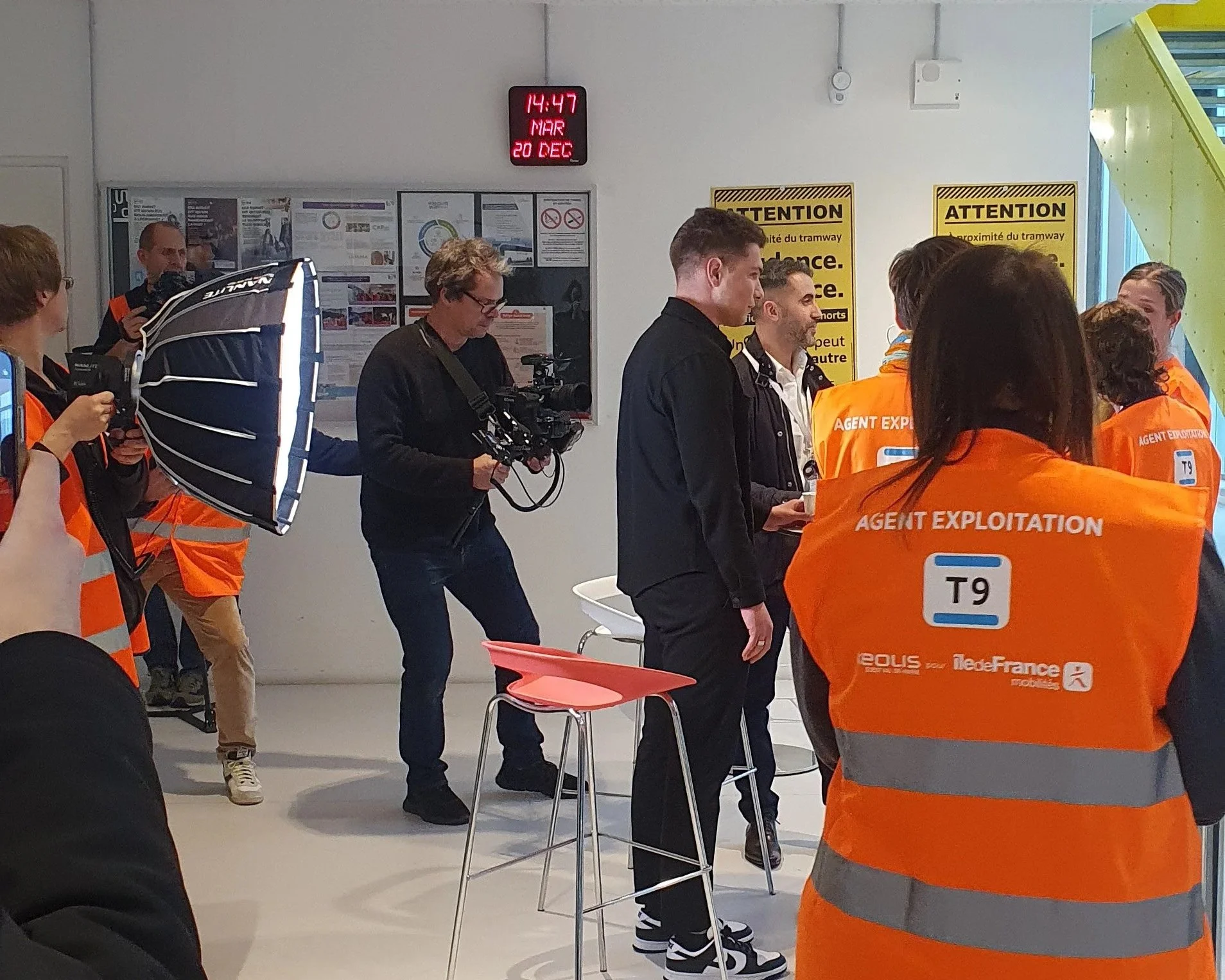 Maquilleuse professionnelle communication interne Keolis interview