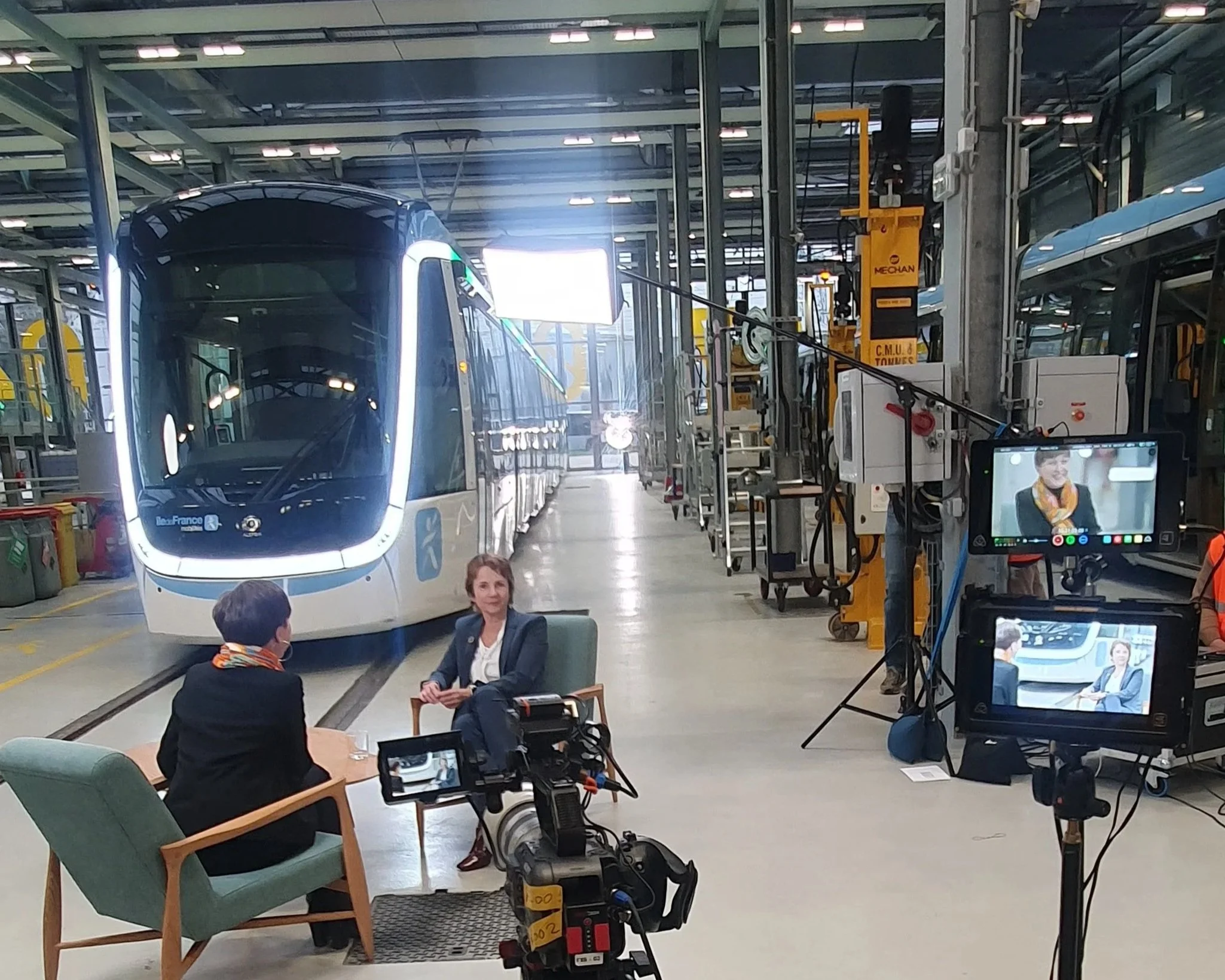 Maquilleuse professionnelle communication interne Keolis interview Marie Ange Debon