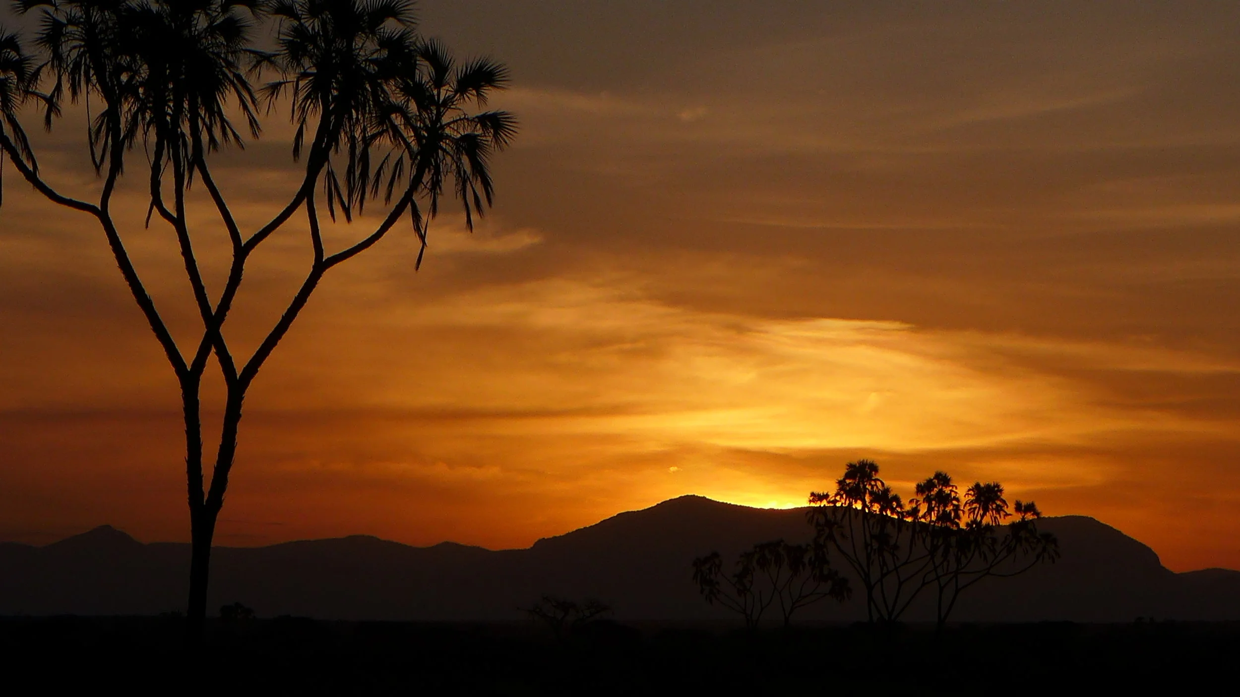 Sunset Samburu National Reserve