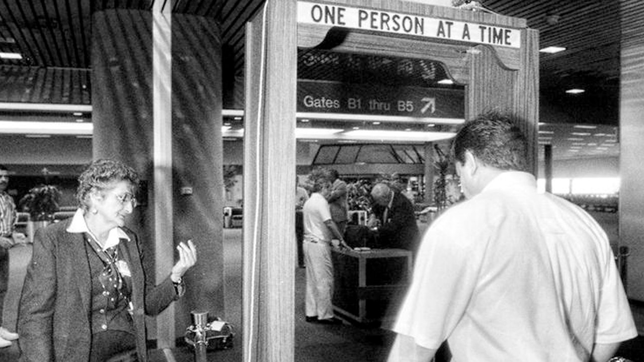 Looks familiar, but security screenings massively deterred deluded wannabe skyjackers