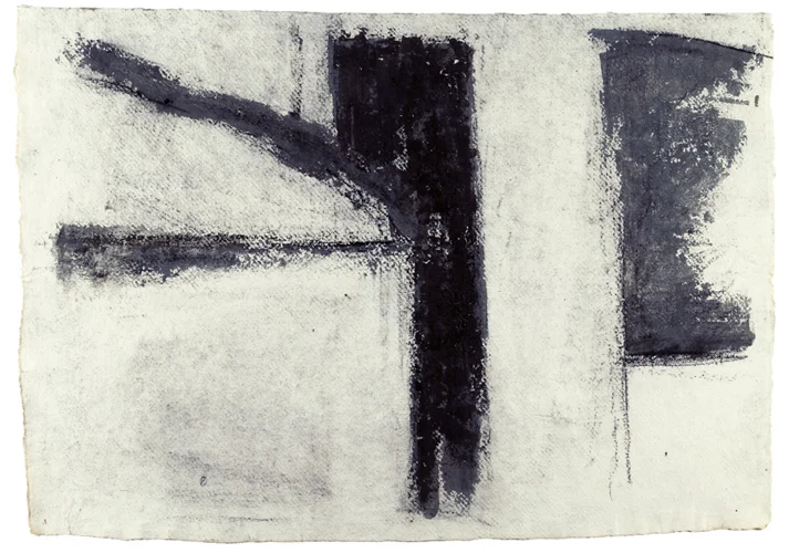 Tekening voor sculptuur, 1997 - h. 39 x b. 56,5 cm