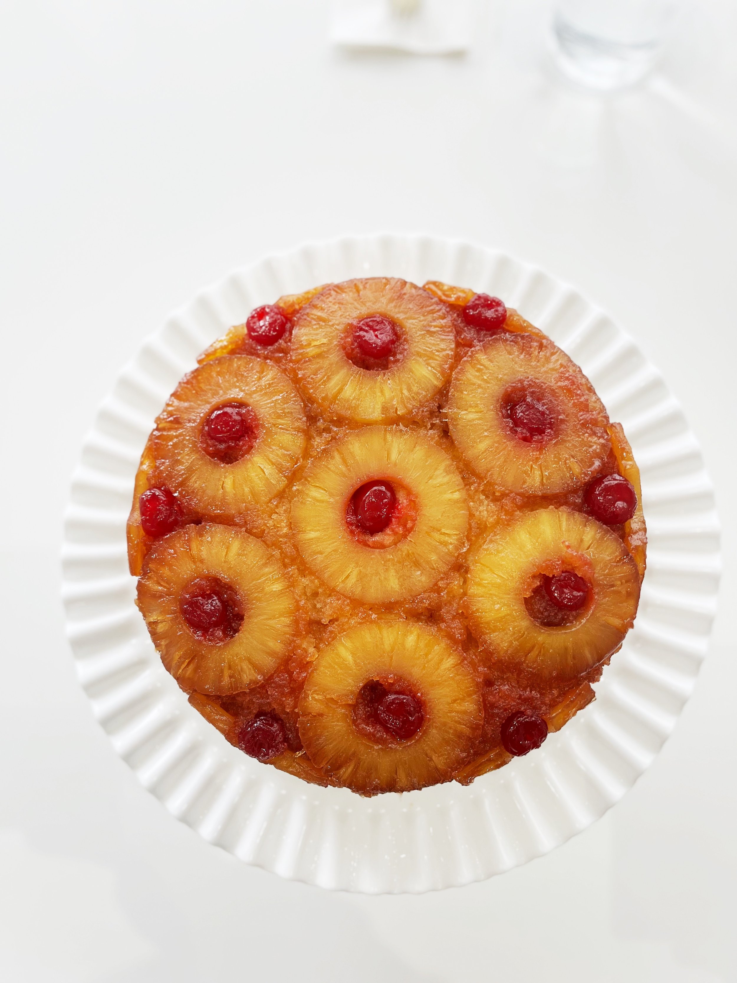 PINEAPPLE UPSIDE DOWN CAKE