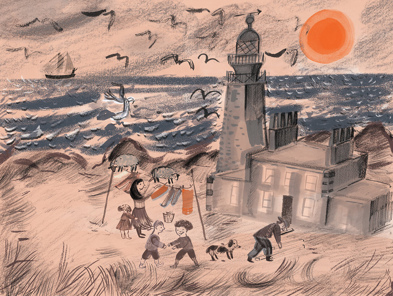 Family of Rua Lighthouse