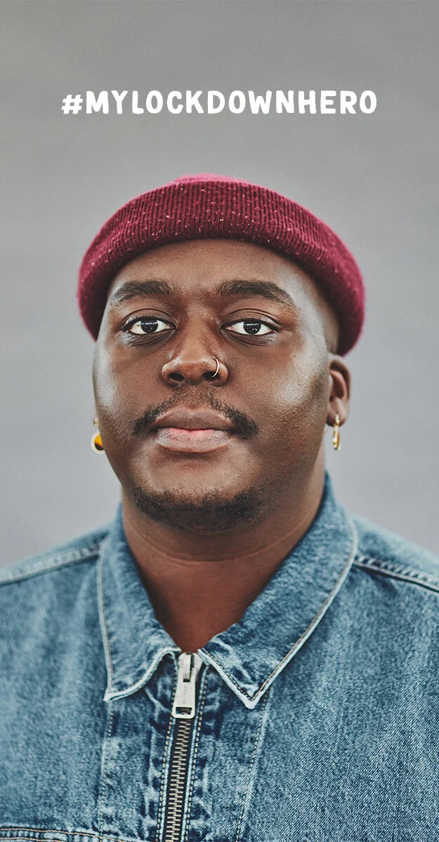 Jordan Mackampa announces My Lockdown Hero competition. 