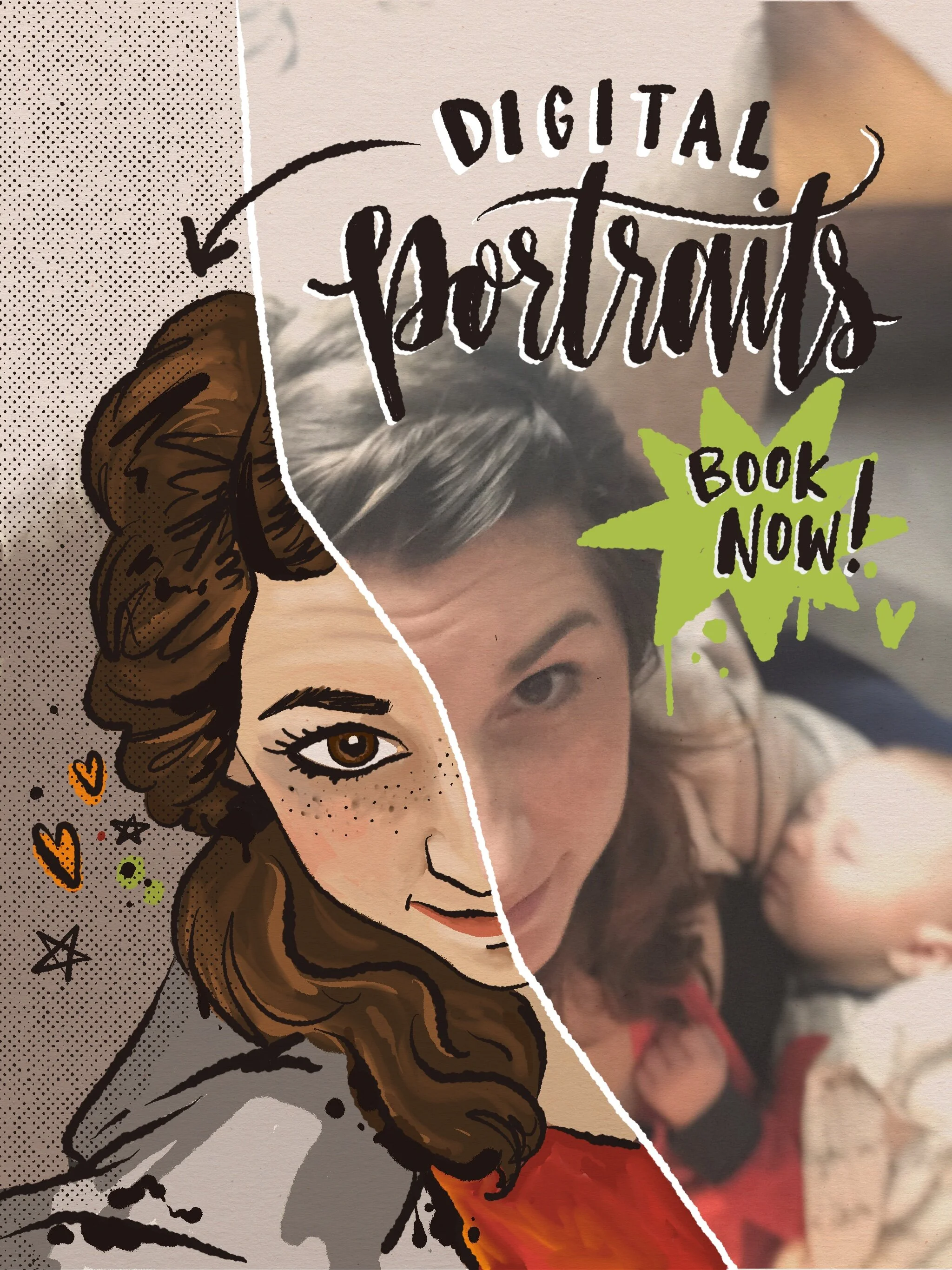 Comic Book Inspired Portrait