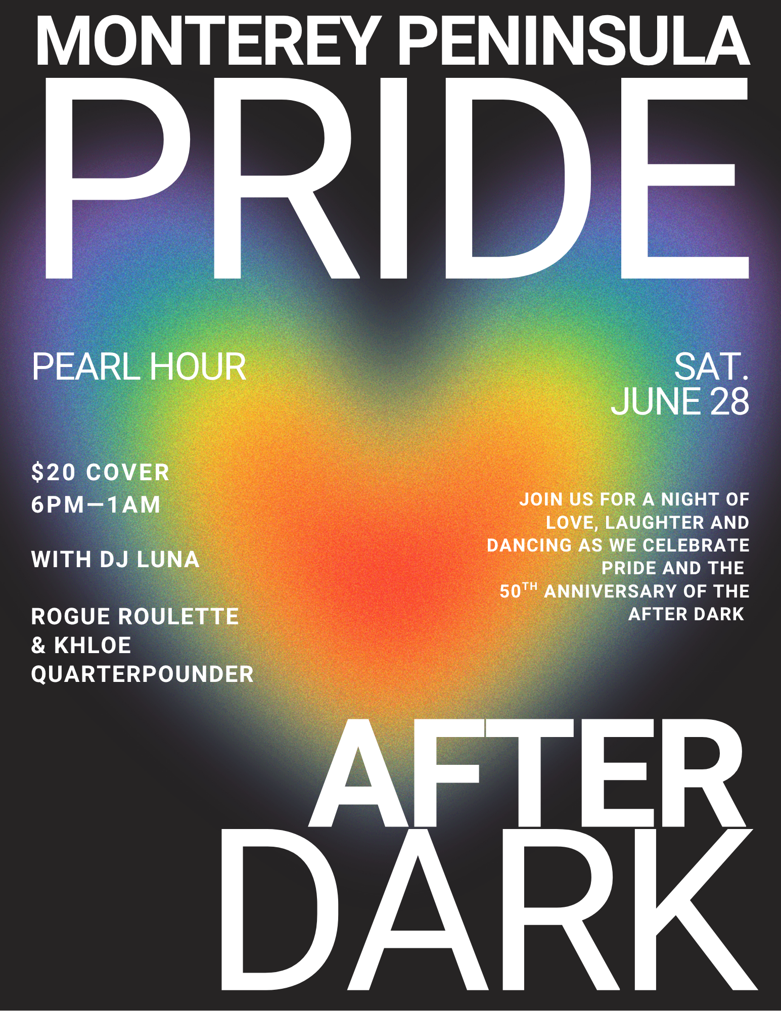 MONTEREY PENINSULA PRIDE: AFTER DARK