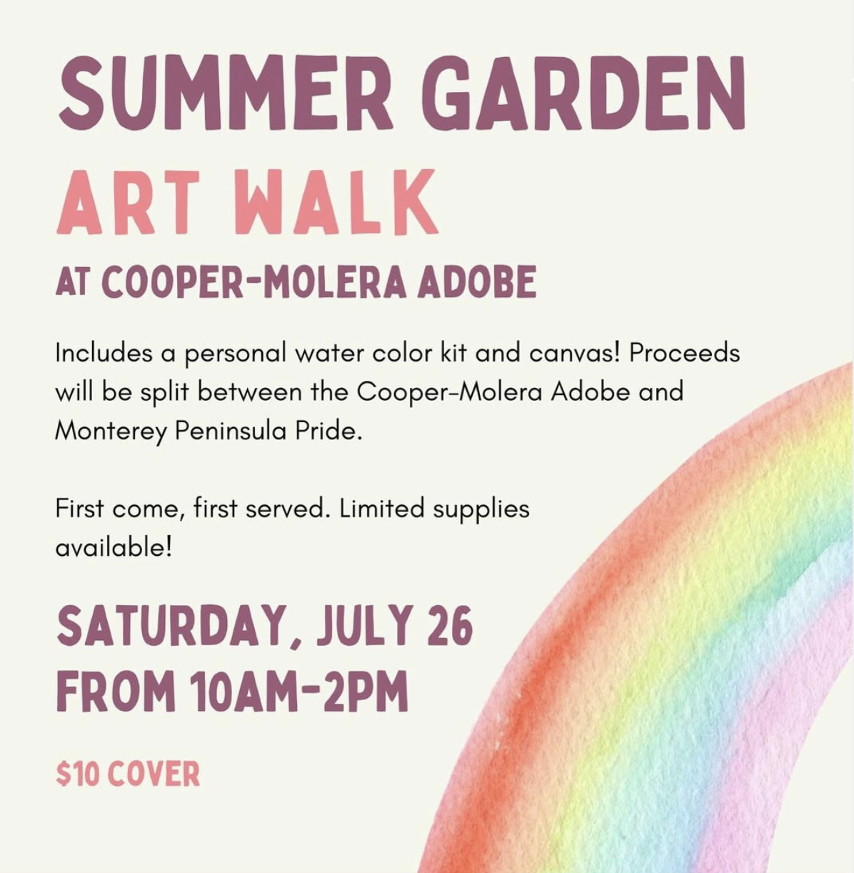Summer Garden Art Walk