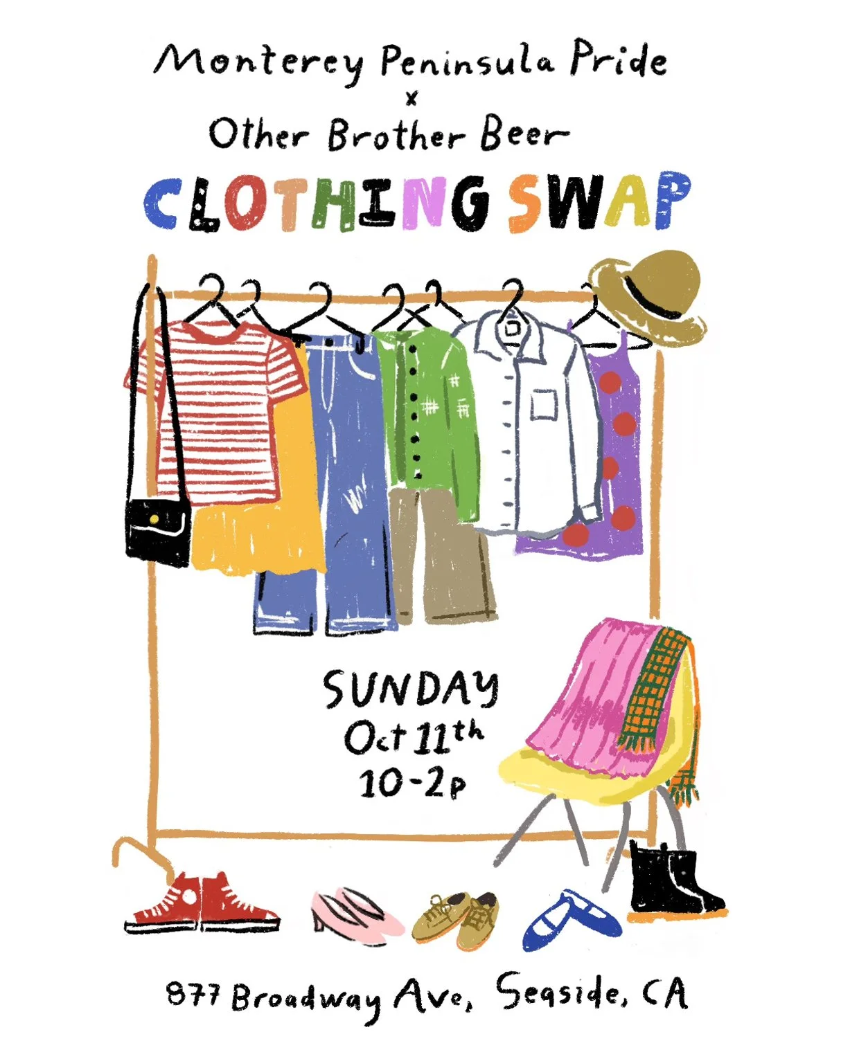 Queer Clothing Swap at Other Brother Beer